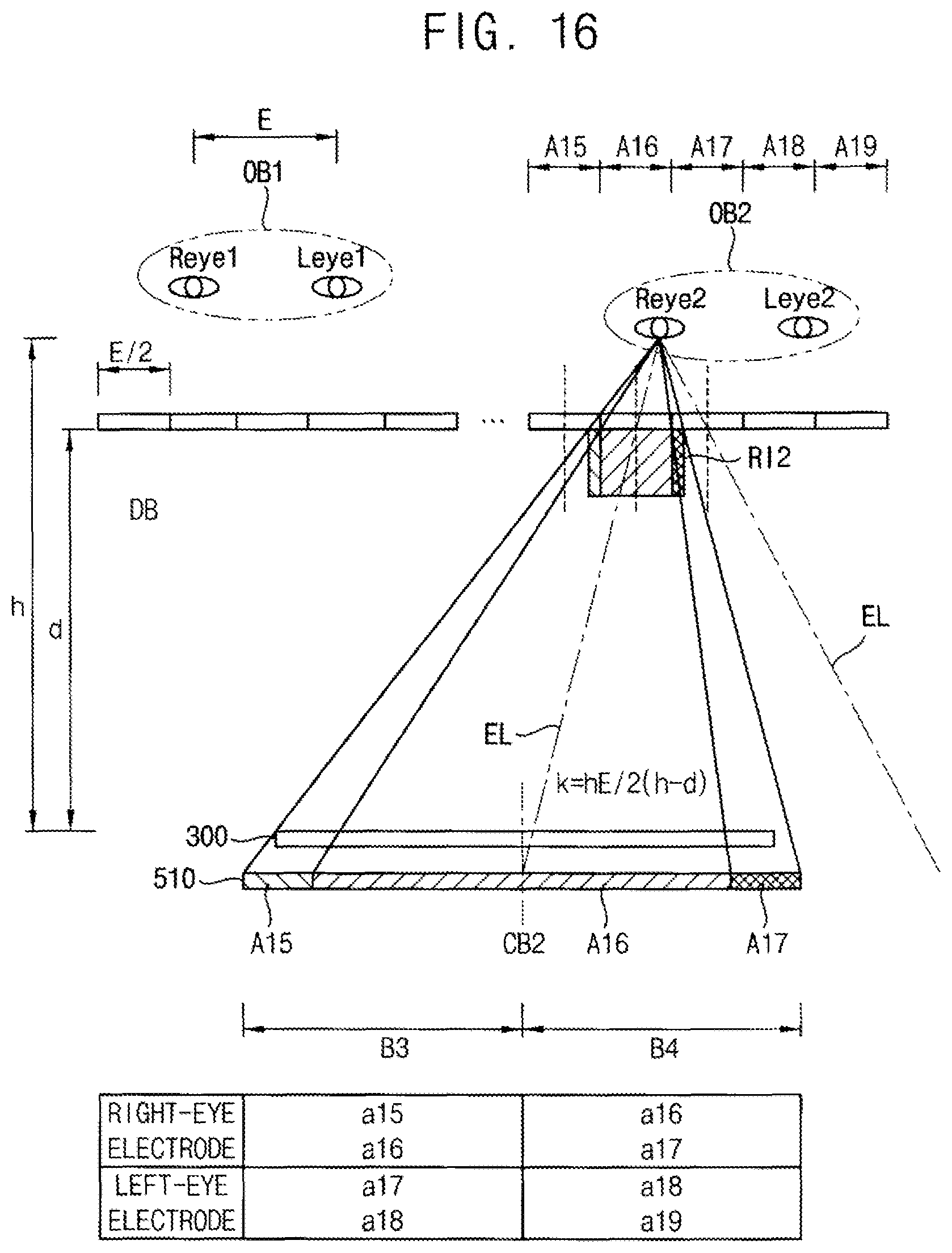 Patent US11785201 Figure 20 – Method of displaying three dimensional image and three dimensional display apparatus for performing the method