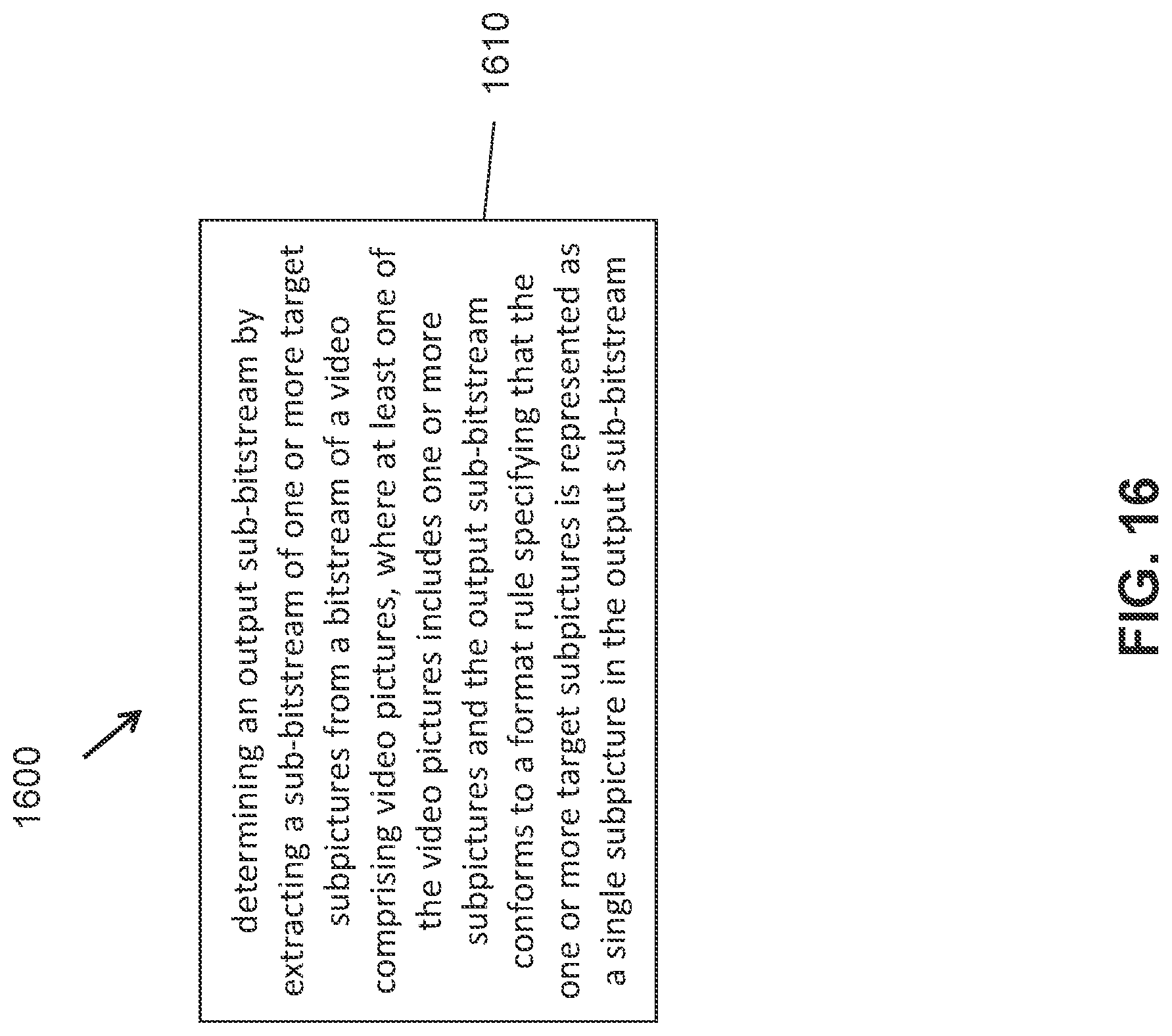 Patent US11785210 Figure 16 – Use of general constraint flags in video bitstreams