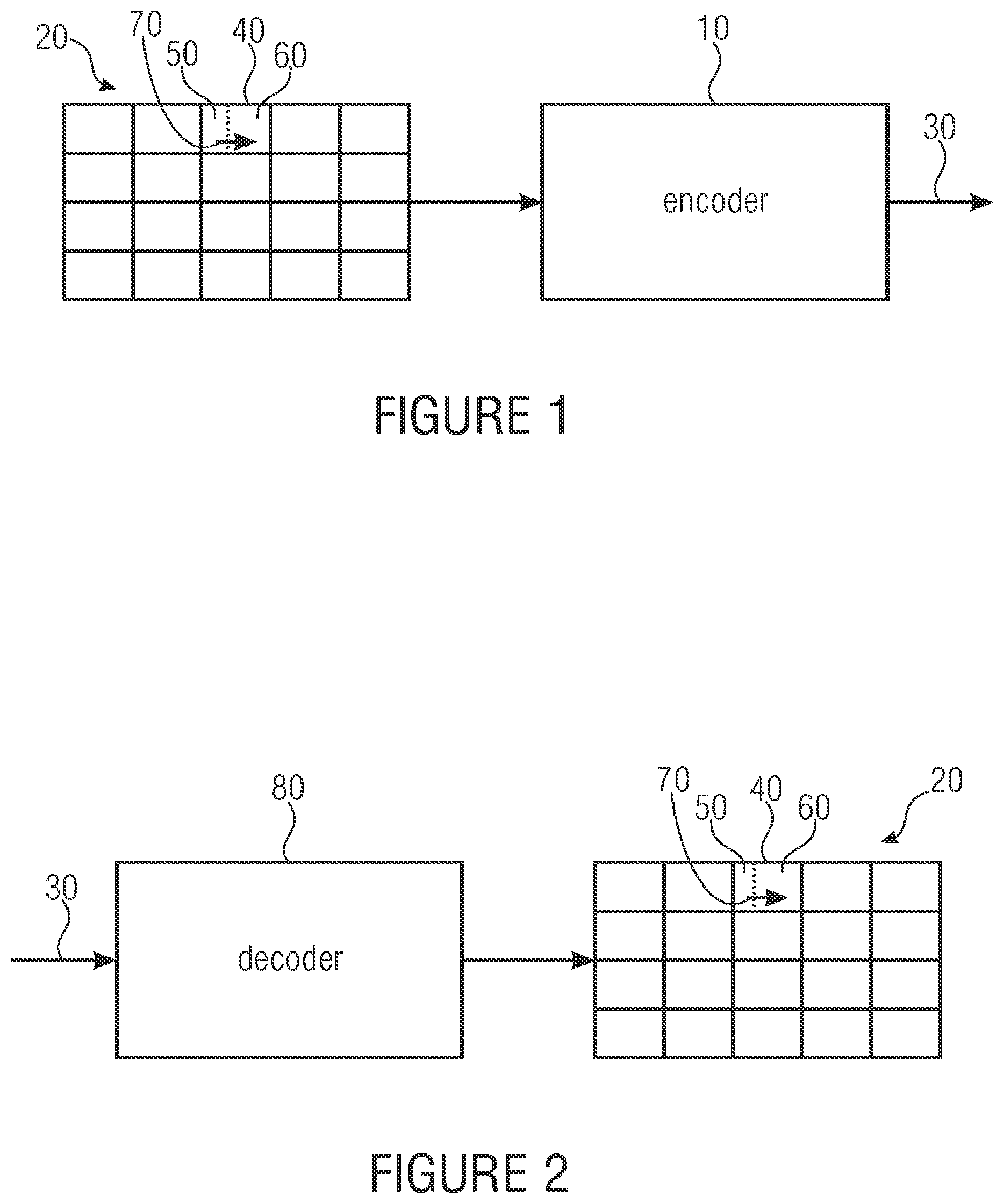 Patent US11785229 Figure 1 – Picture coding supporting block partitioning and block merging