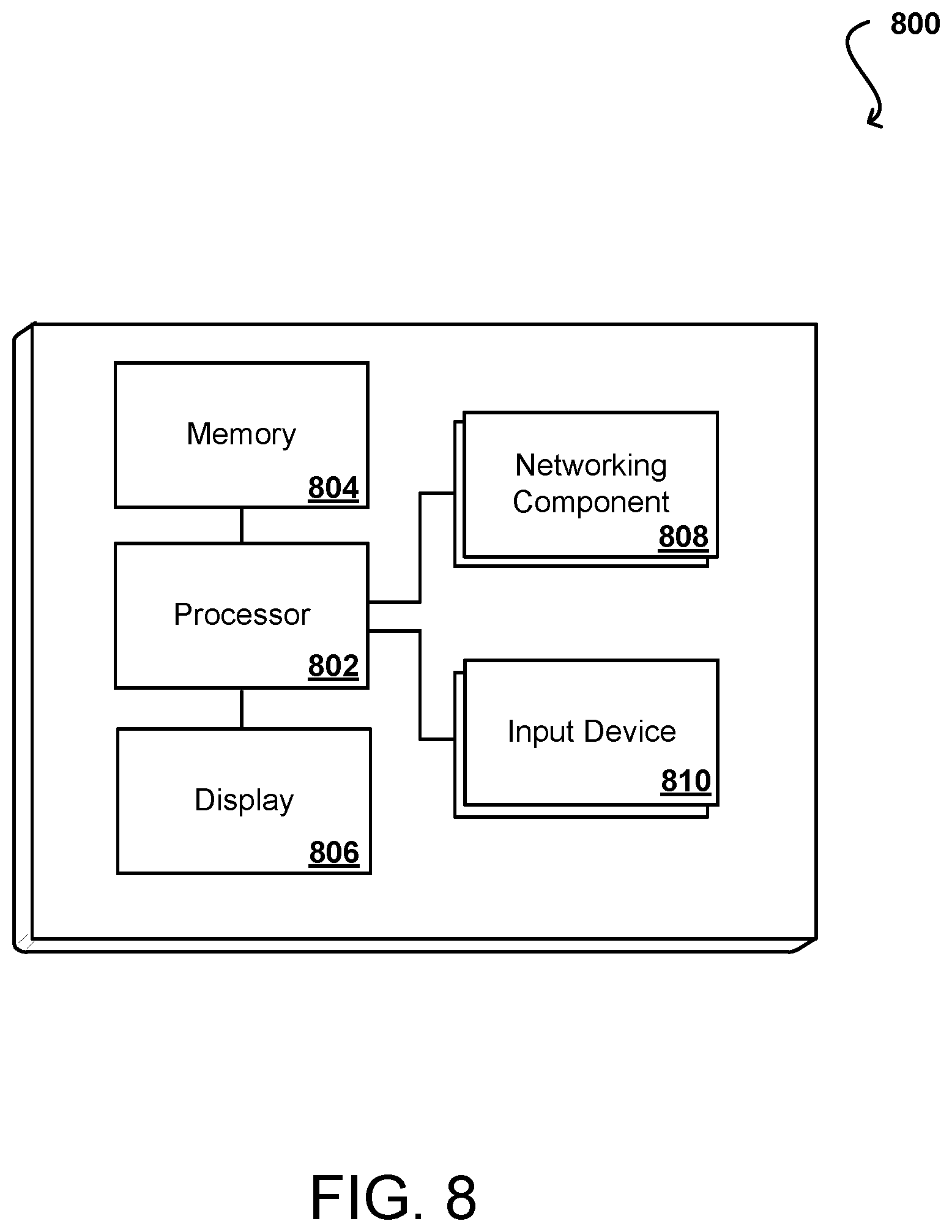 Patent US11785232 Figure 8 – Media storage