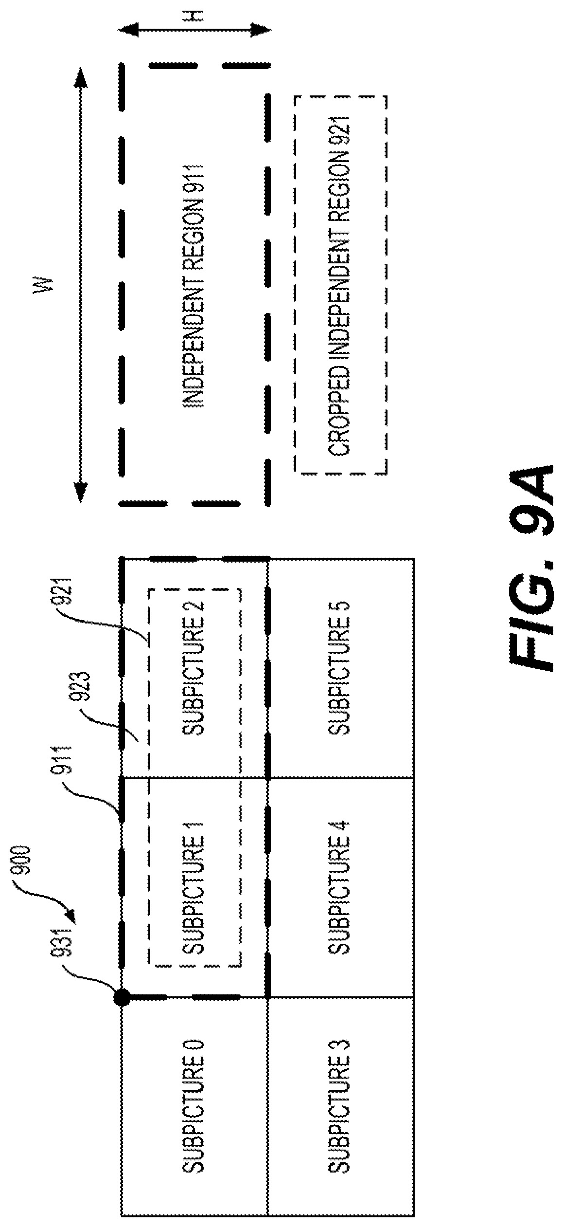 Patent US11785239 Figure 10 – Independent coded region output supplementary enhancement information message