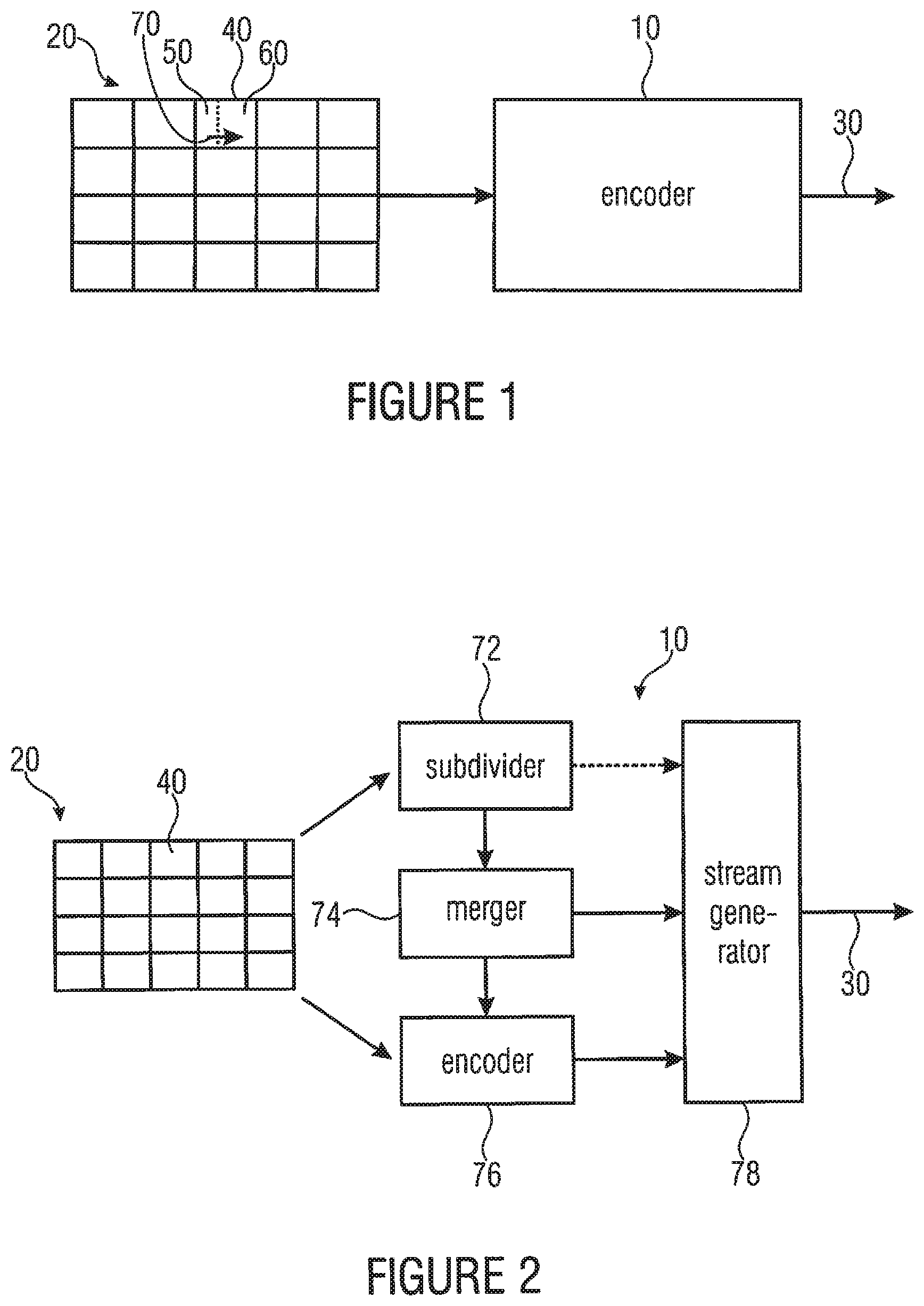 Patent US11785246 Figure 1 – Picture coding supporting block merging and skip mode