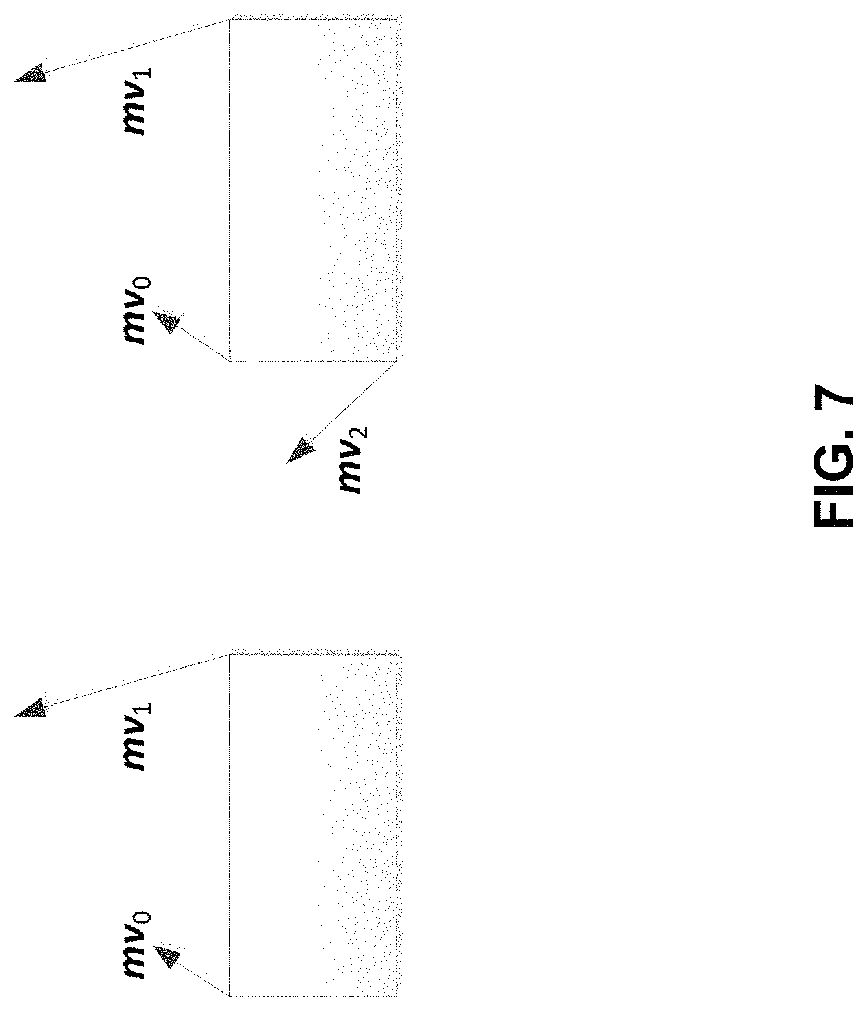 Patent US11785253 Figure 7 – Overlapped block motion compensation with derived motion information from neighbors