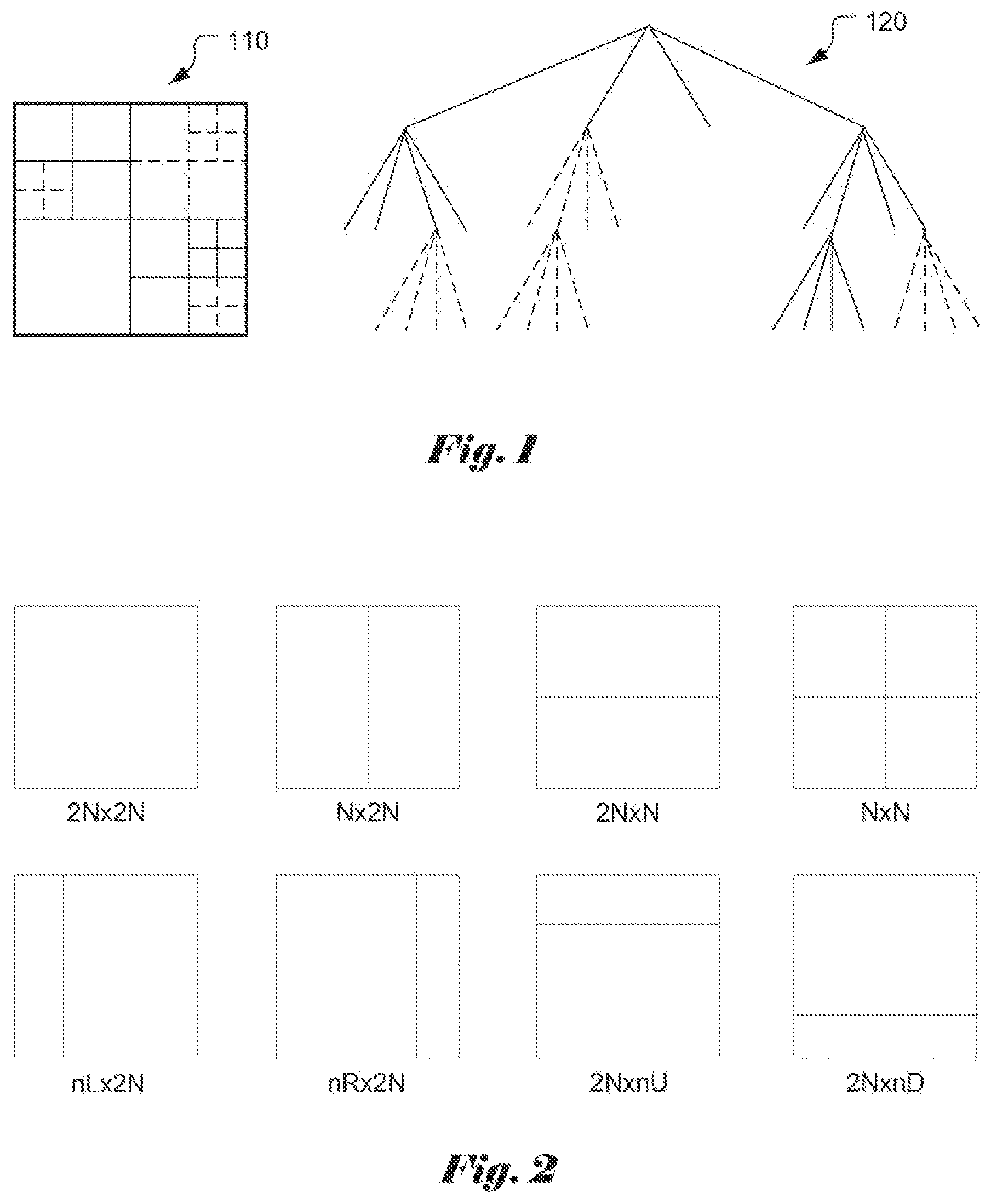 Patent US11785258 Figure 1 – Methods and apparatus for signaling coding unit partitioning of video data