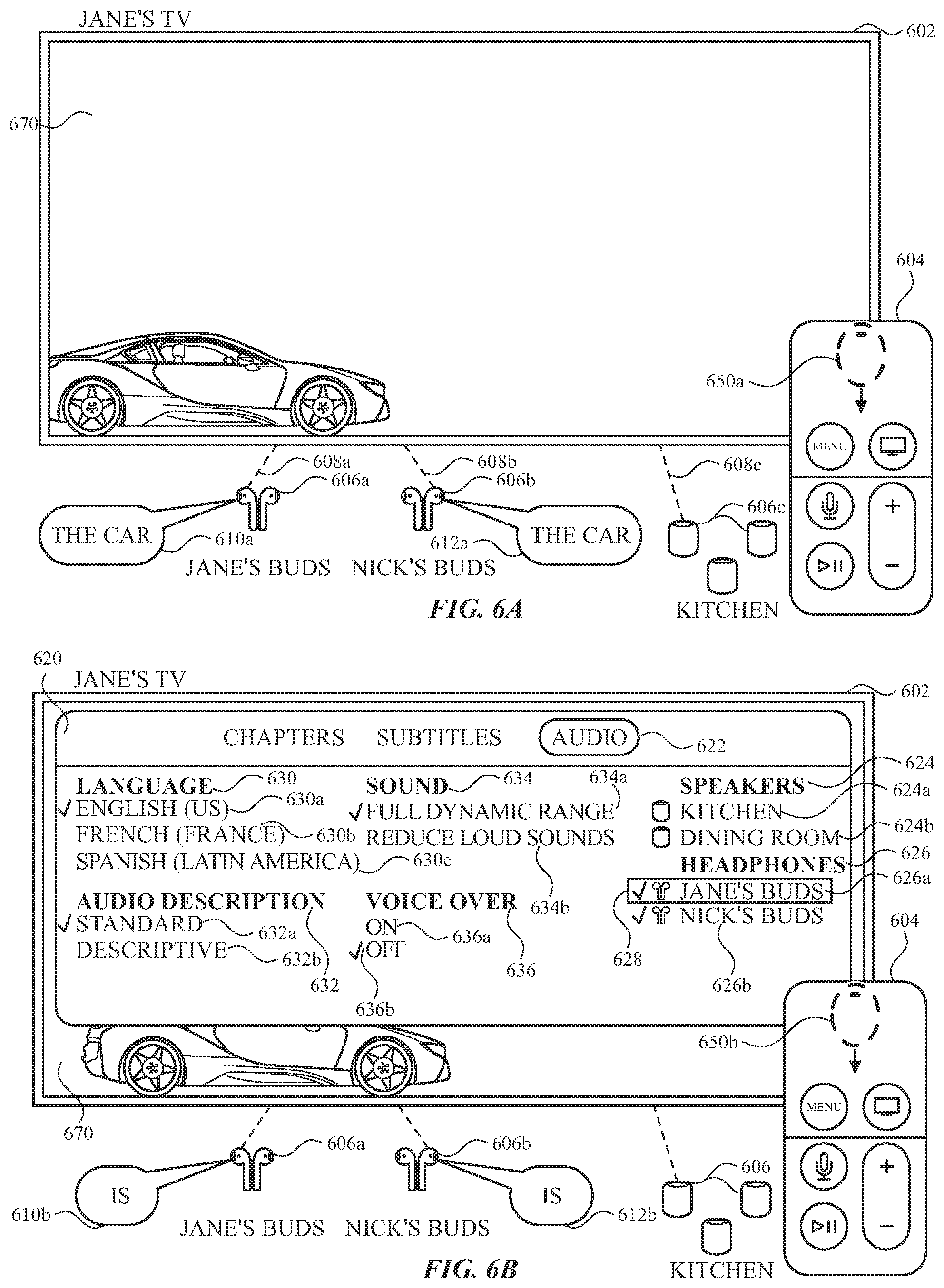 Patent US11785277 Figure 11 – User interfaces for managing audio for media items