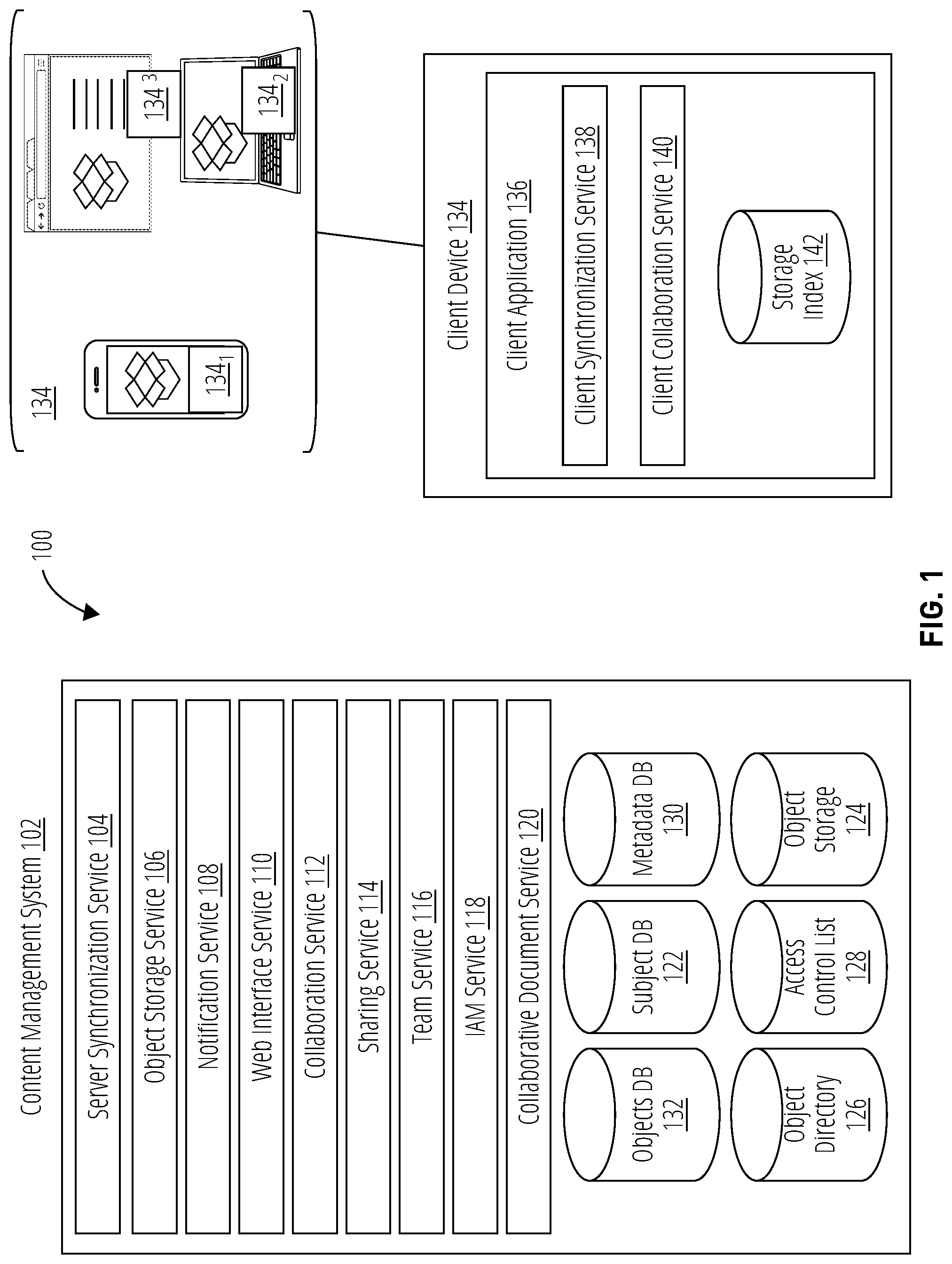 Patent US11785279 Figure 1 – Synchronized video viewing using a logical clock