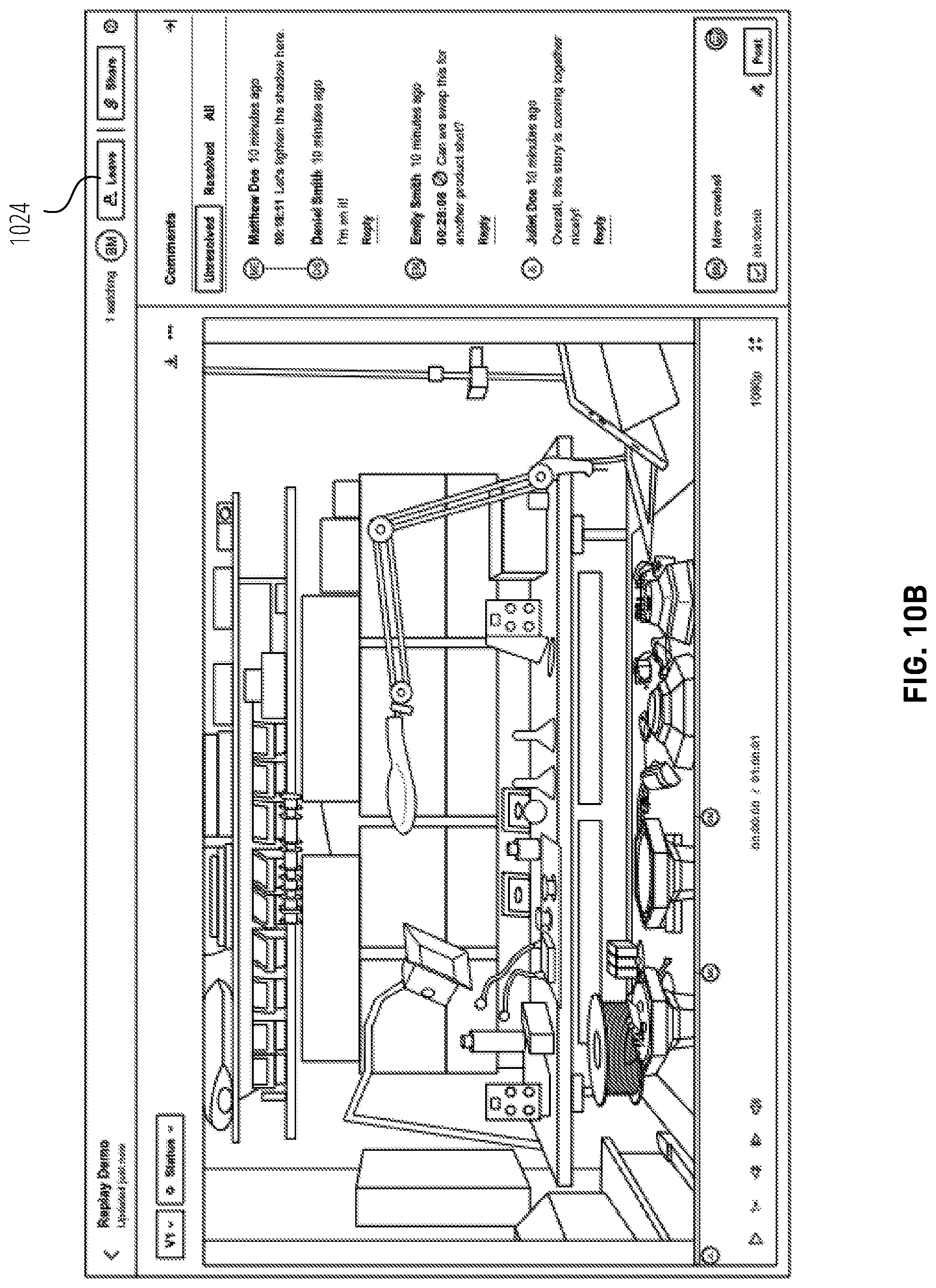 Patent US11785279 Figure 12 – Synchronized video viewing using a logical clock
