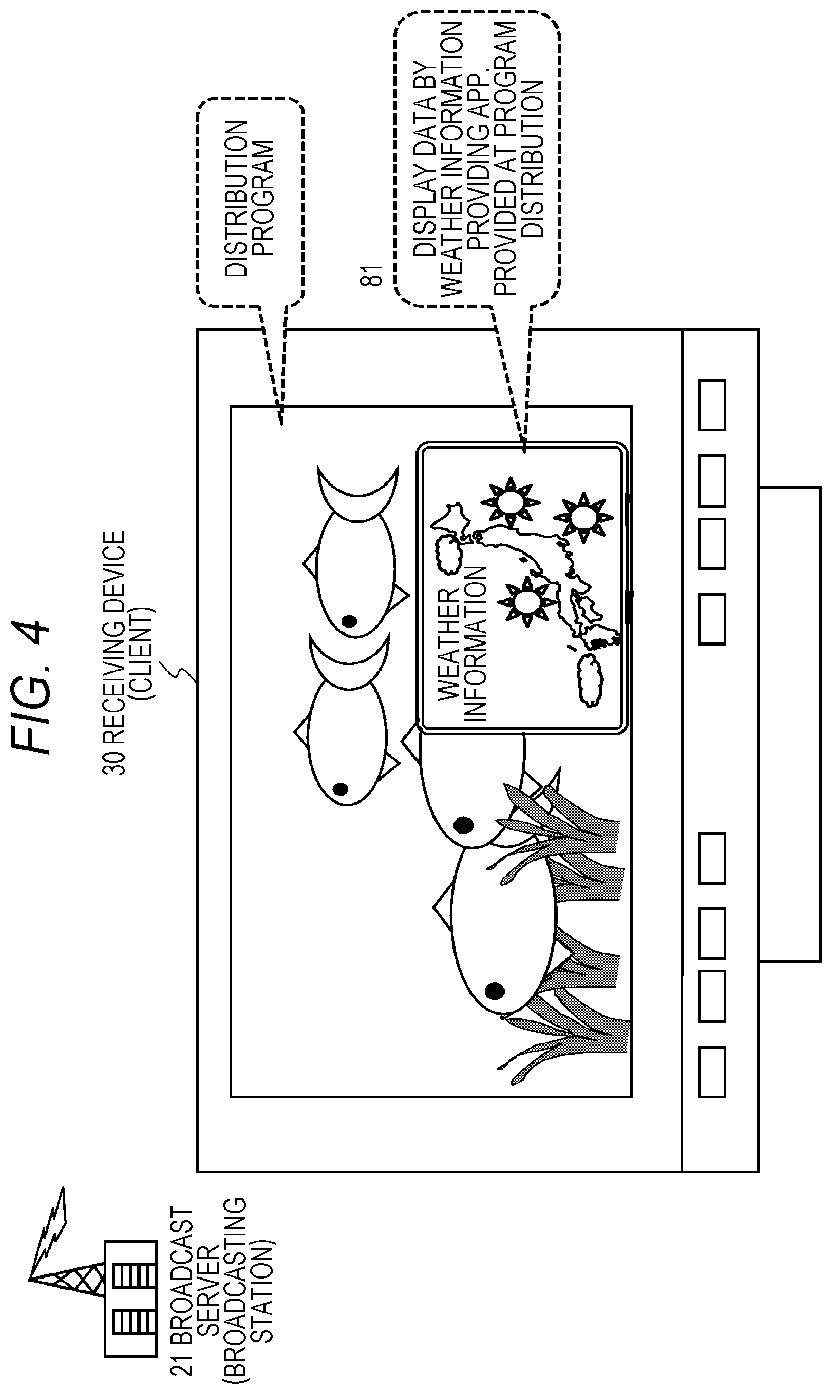 Patent US11785289 Figure 4 – Receiving device, transmitting device, and data processing method