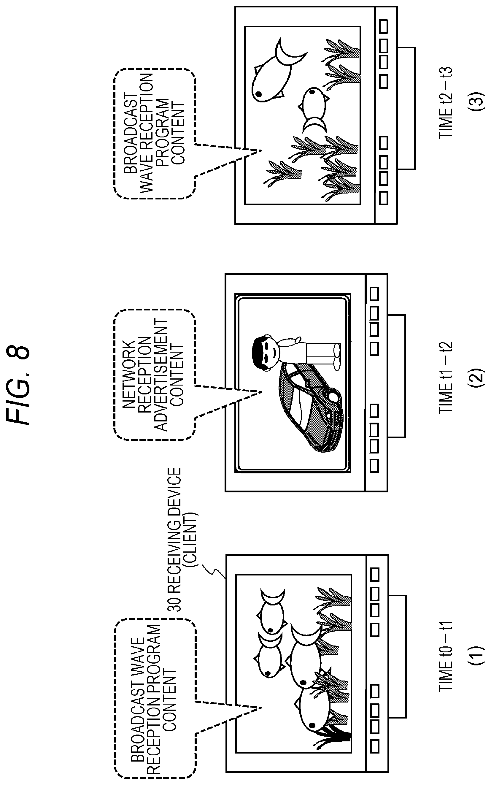 Patent US11785289 Figure 8 – Receiving device, transmitting device, and data processing method