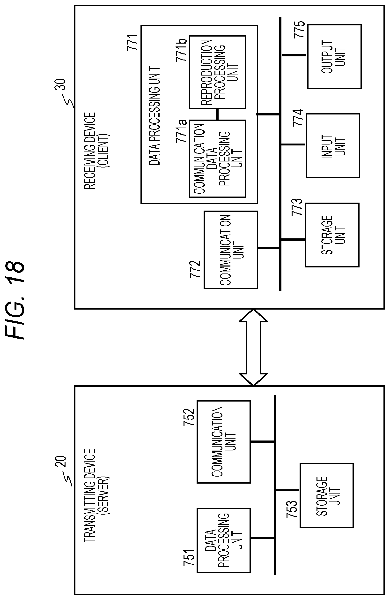 Patent US11785289 Figure 18 – Receiving device, transmitting device, and data processing method