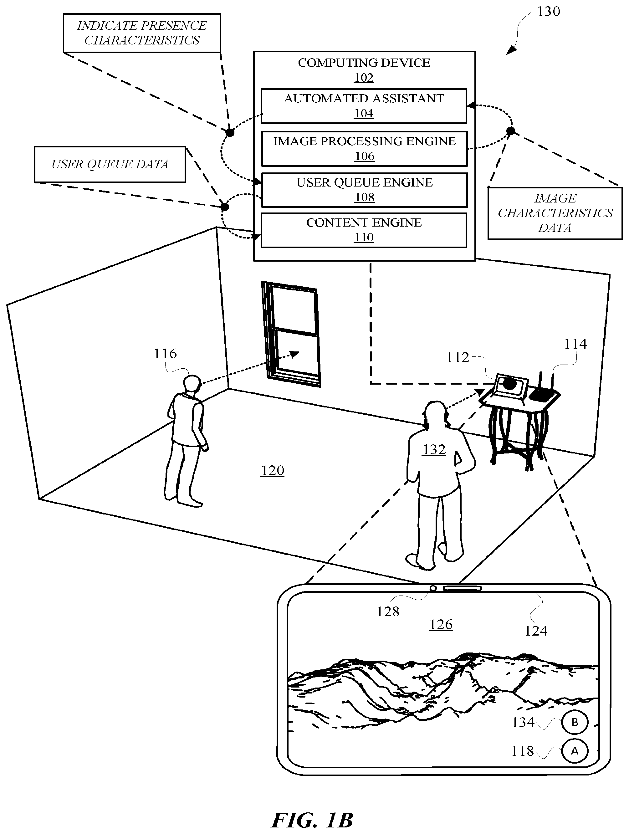 Patent US11785295 Figure 2 – Assigning priority for an automated assistant according to a dynamic user queue and/or multimodality presence detection