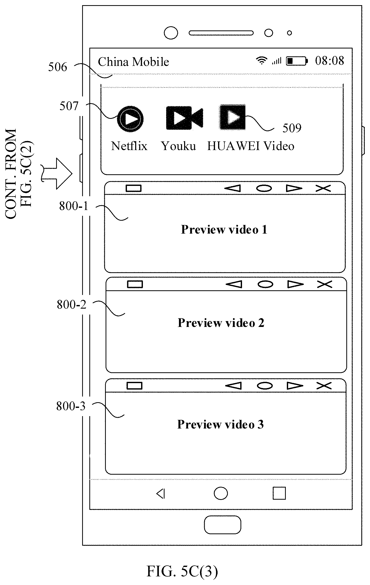 Patent US11785304 Figure 15 – Video preview method and electronic device
