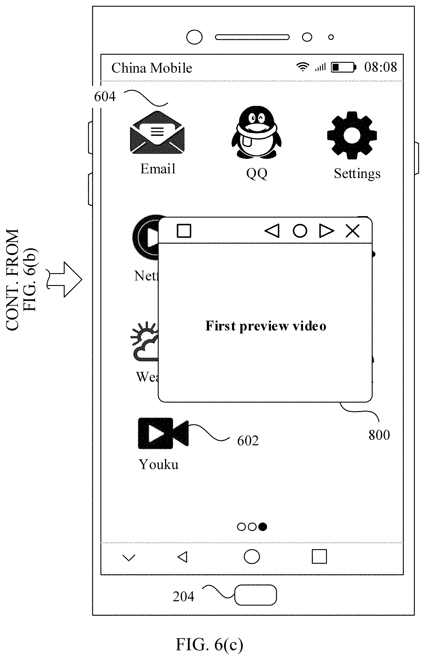 Patent US11785304 Figure 18 – Video preview method and electronic device