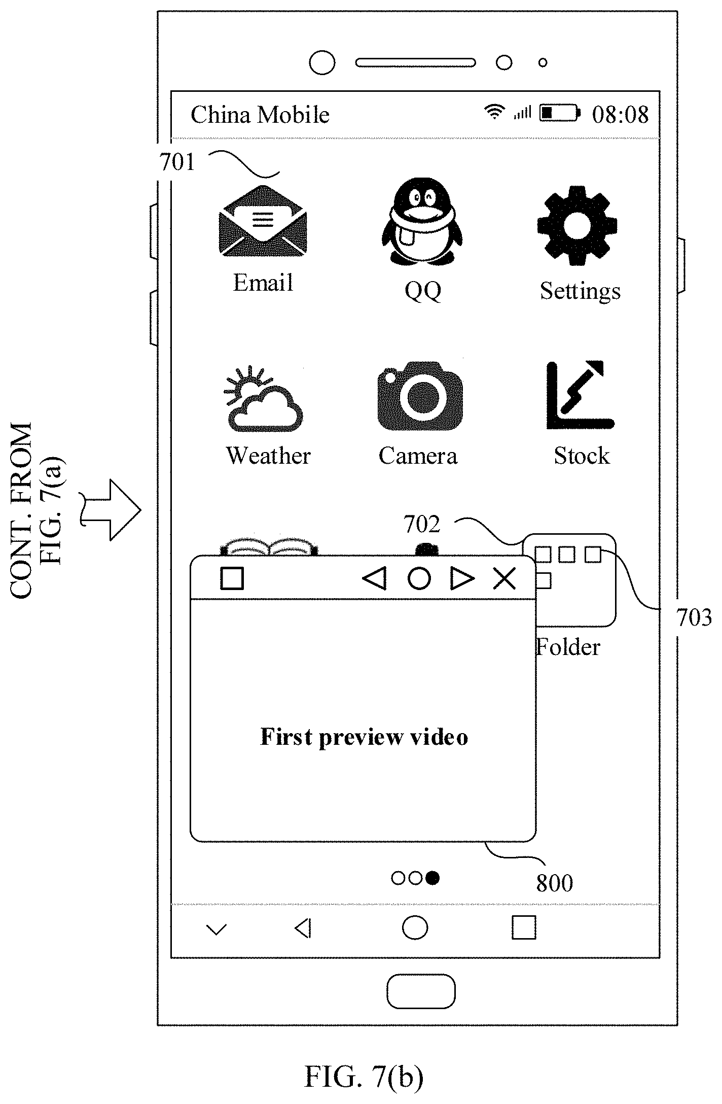 Patent US11785304 Figure 20 – Video preview method and electronic device
