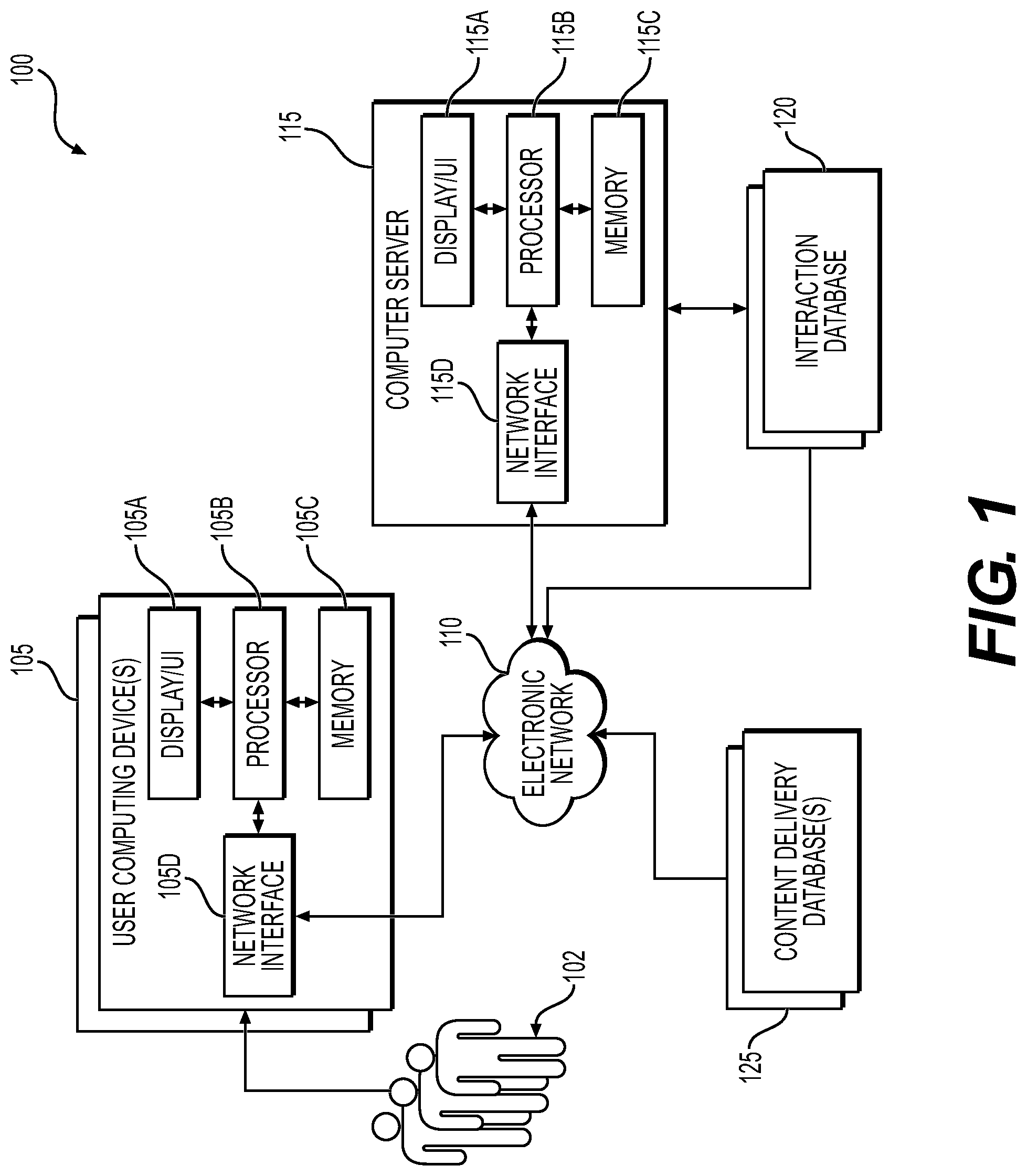 Patent US11785307 Figure 1 – Systems and methods for synchronous group device transmission of live streaming media and related user interfaces