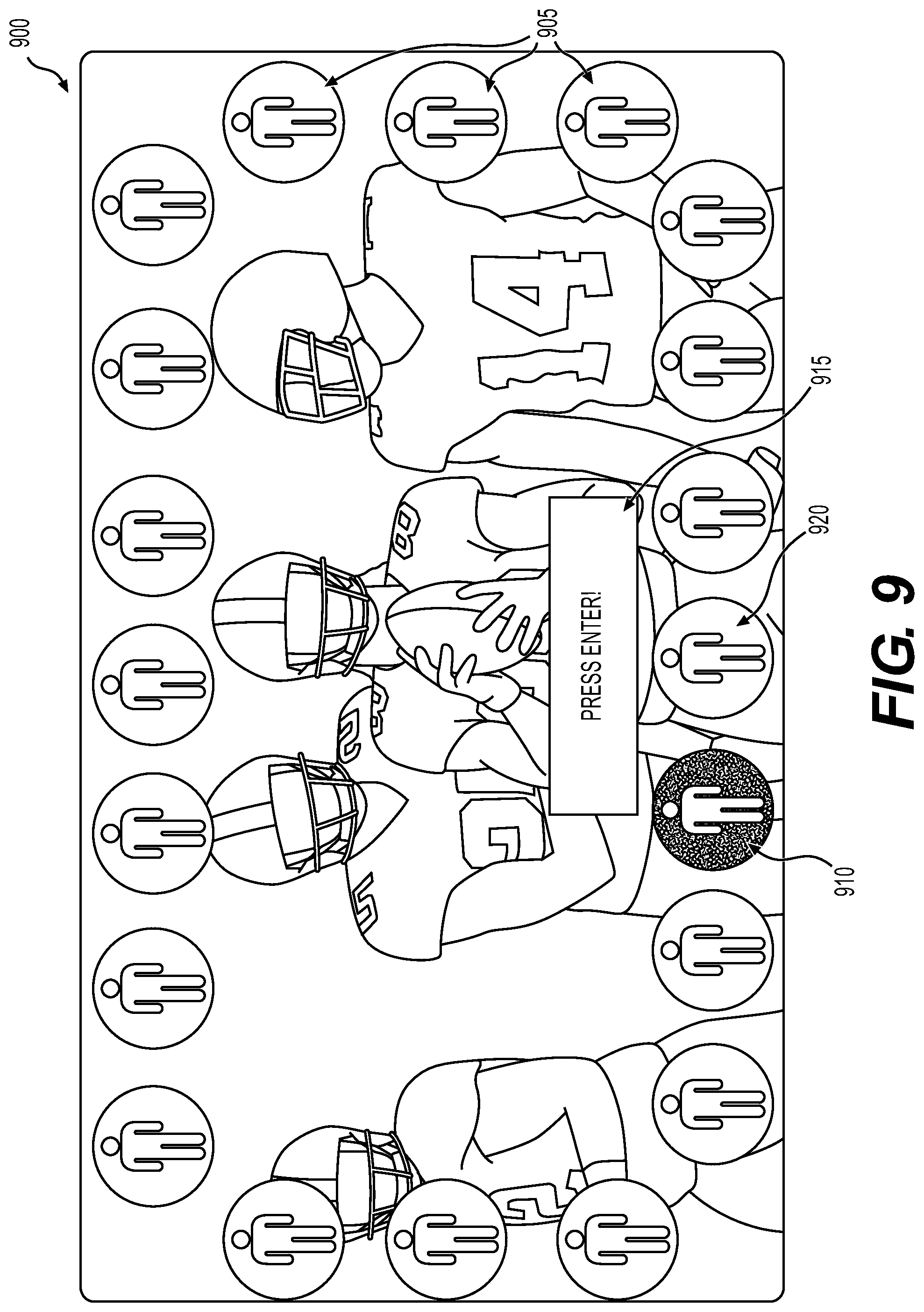 Patent US11785307 Figure 10 – Systems and methods for synchronous group device transmission of live streaming media and related user interfaces