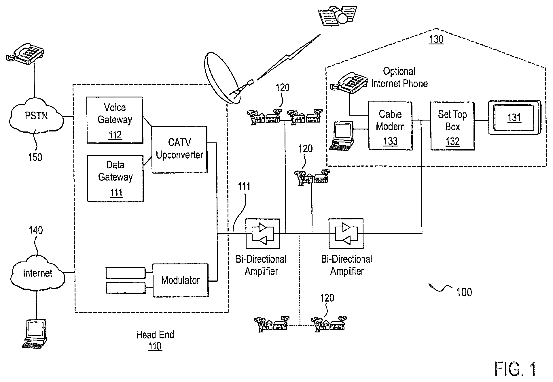 Patent US11785308 — Contextual navigational control for digital television — Figure 1
