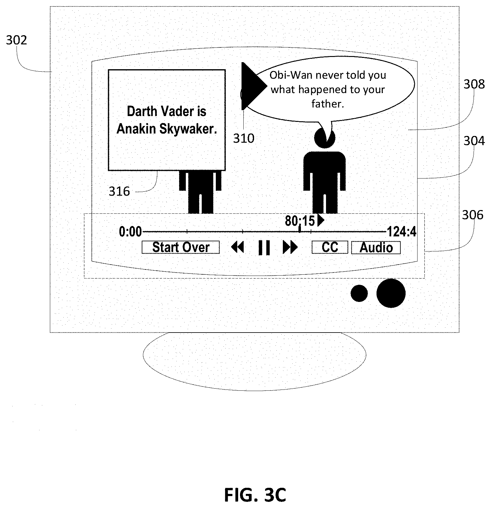 Patent US11785314 Figure 8 – Systems and methods to enhance segment during trick play