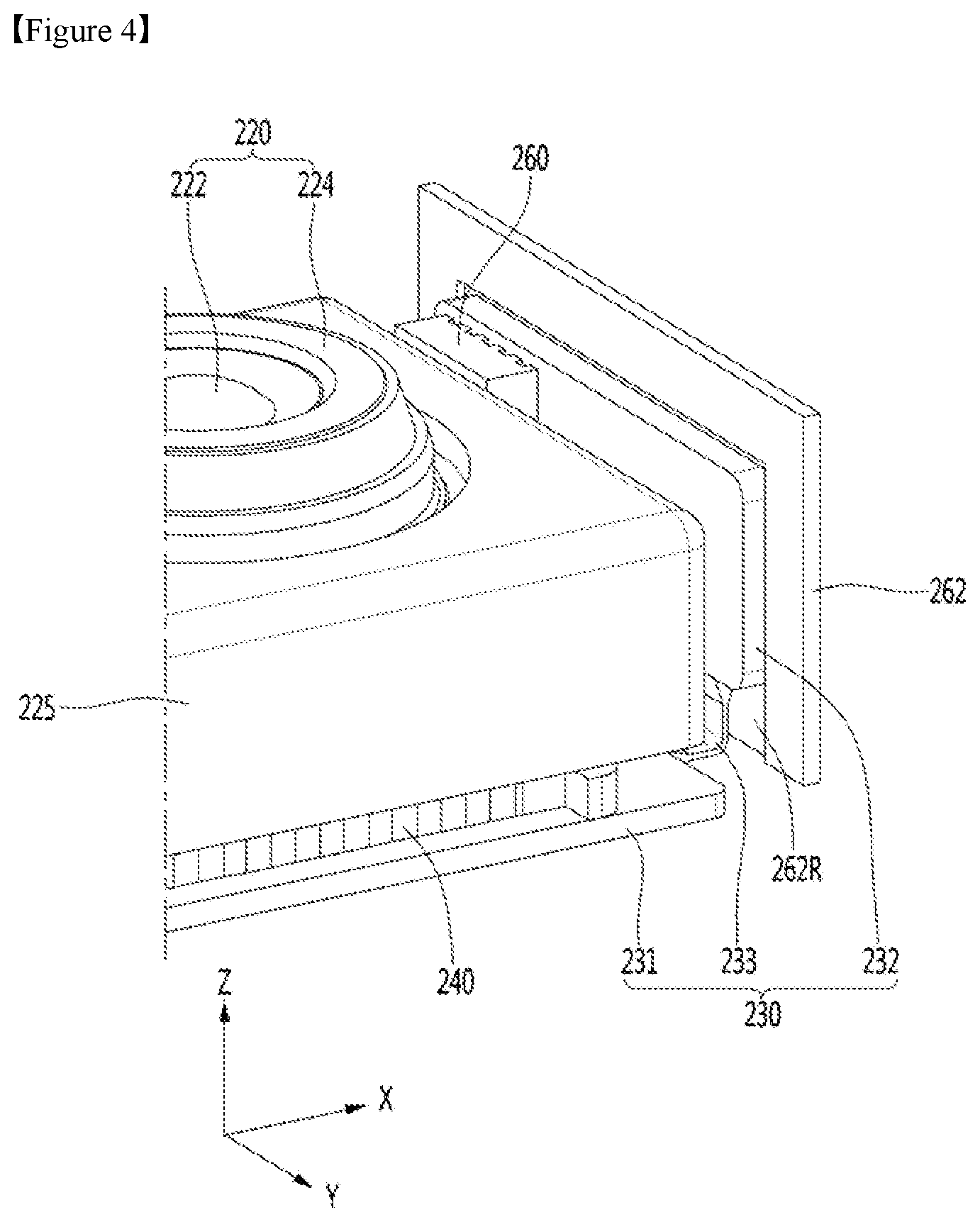 Patent US11785319 Figure 4 – Camera module having gyro sensor and camera including the same