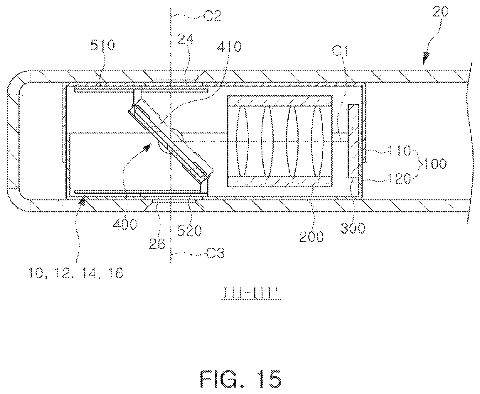 Patent US11785320 Figure 19 – Camera module and portable terminal having the same