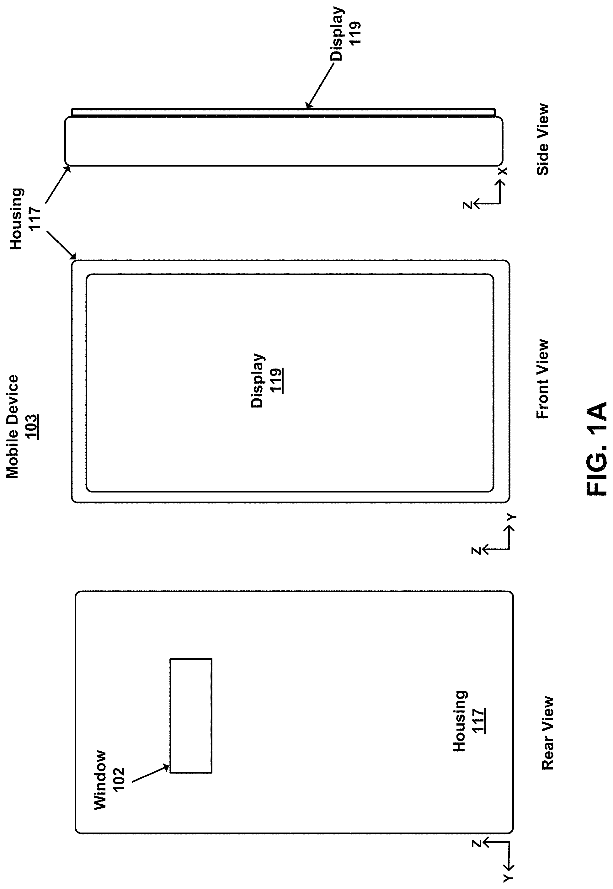Patent US11785322 Figure 1 – Forming combined image by imaging system with rotatable reflector