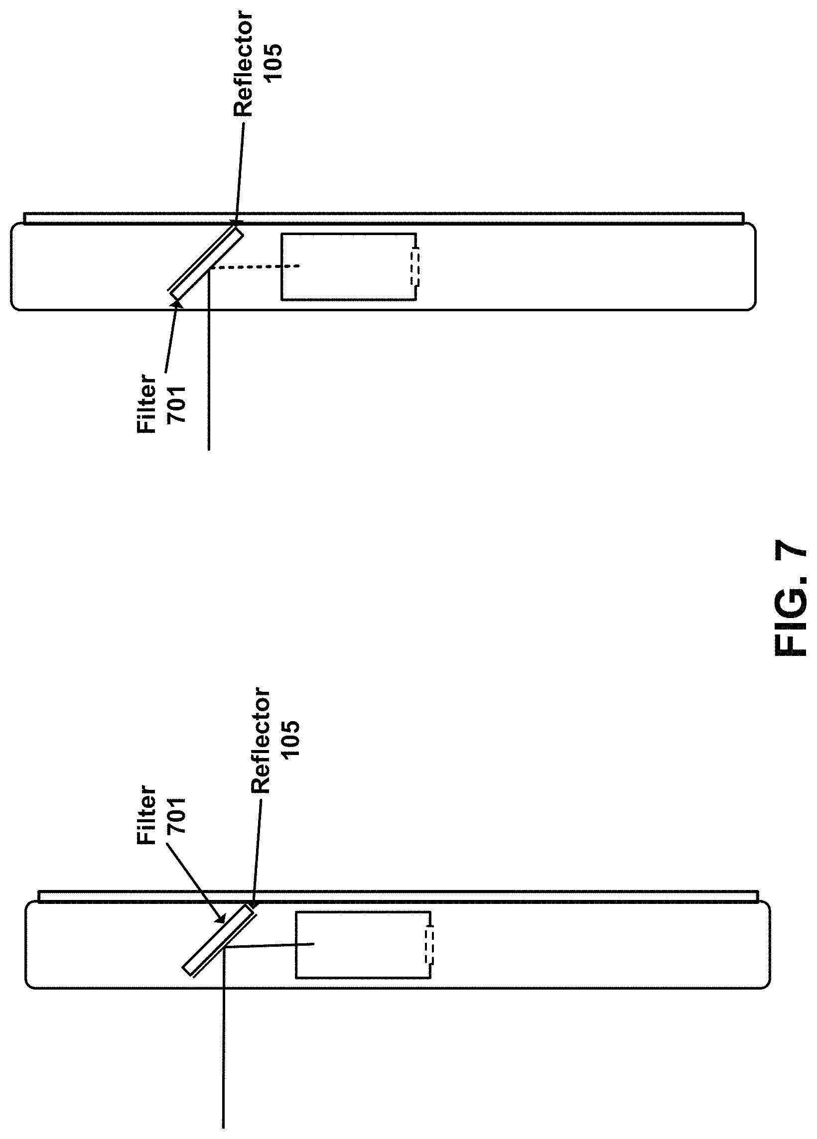 Patent US11785322 Figure 12 – Forming combined image by imaging system with rotatable reflector