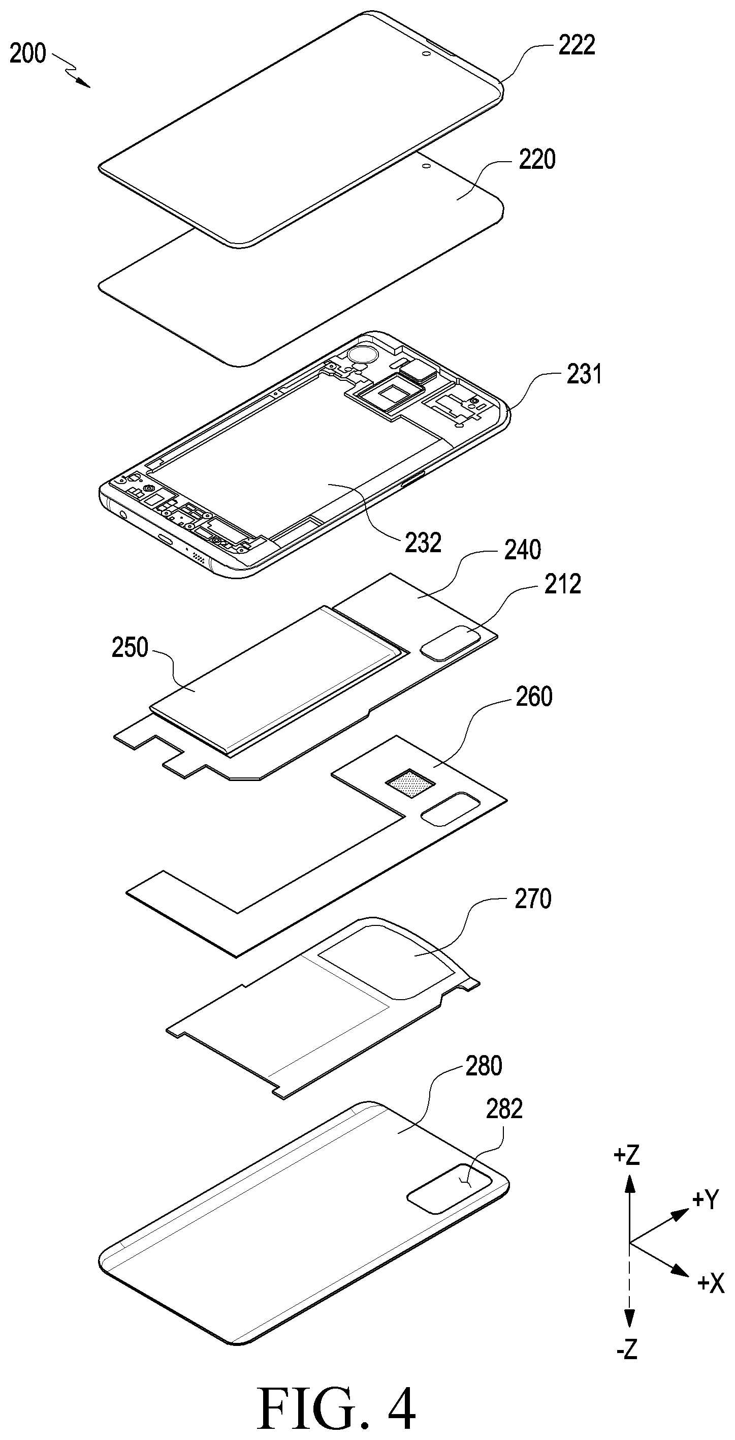 Patent US11785323 Figure 4 – Camera module including refractive member and electronic device including refractive member