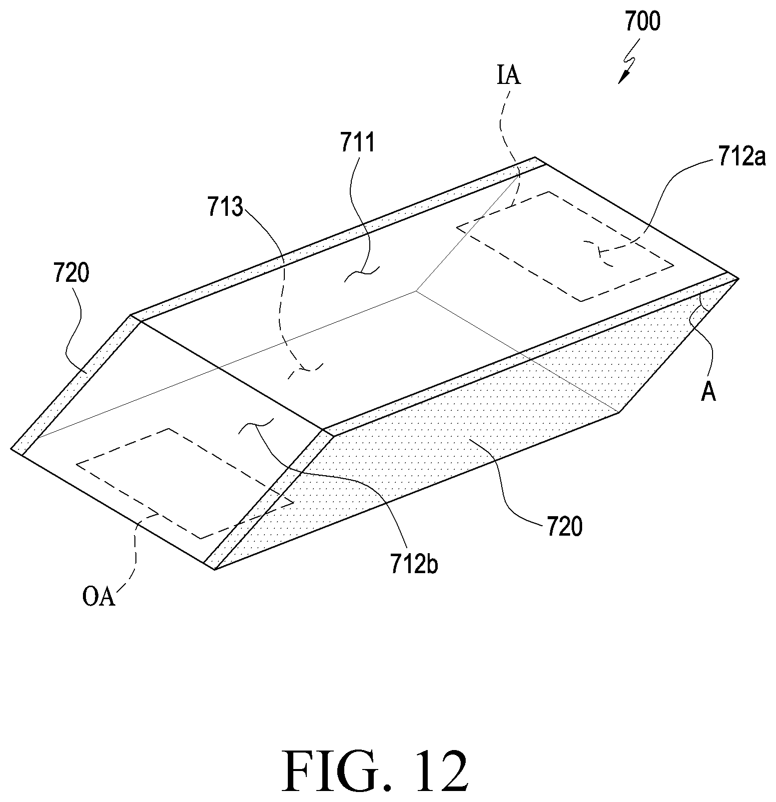 Patent US11785323 Figure 13 – Camera module including refractive member and electronic device including refractive member