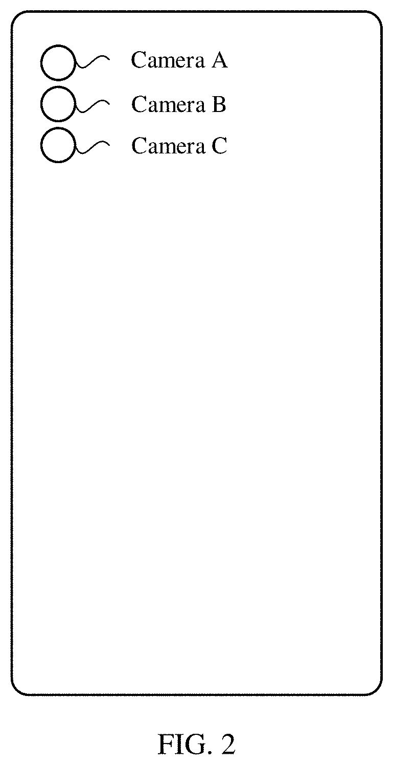 Patent US11785329 Figure 2 – Camera switching method for terminal, and terminal