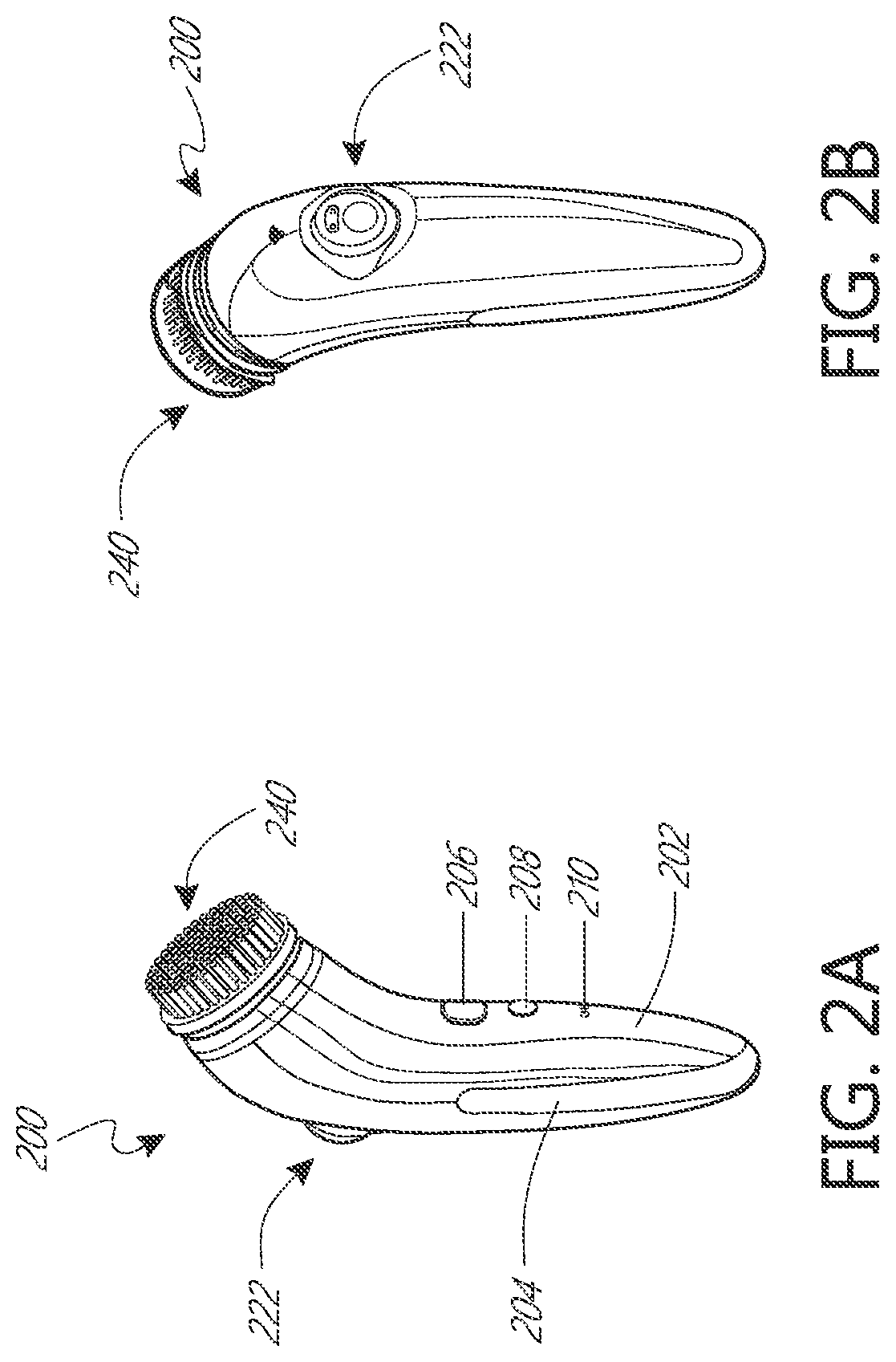 Patent US11785330 Figure 2 – Personal care device with camera
