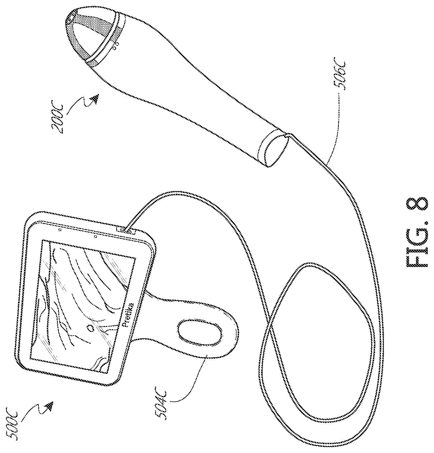 Patent US11785330 Figure 10 – Personal care device with camera