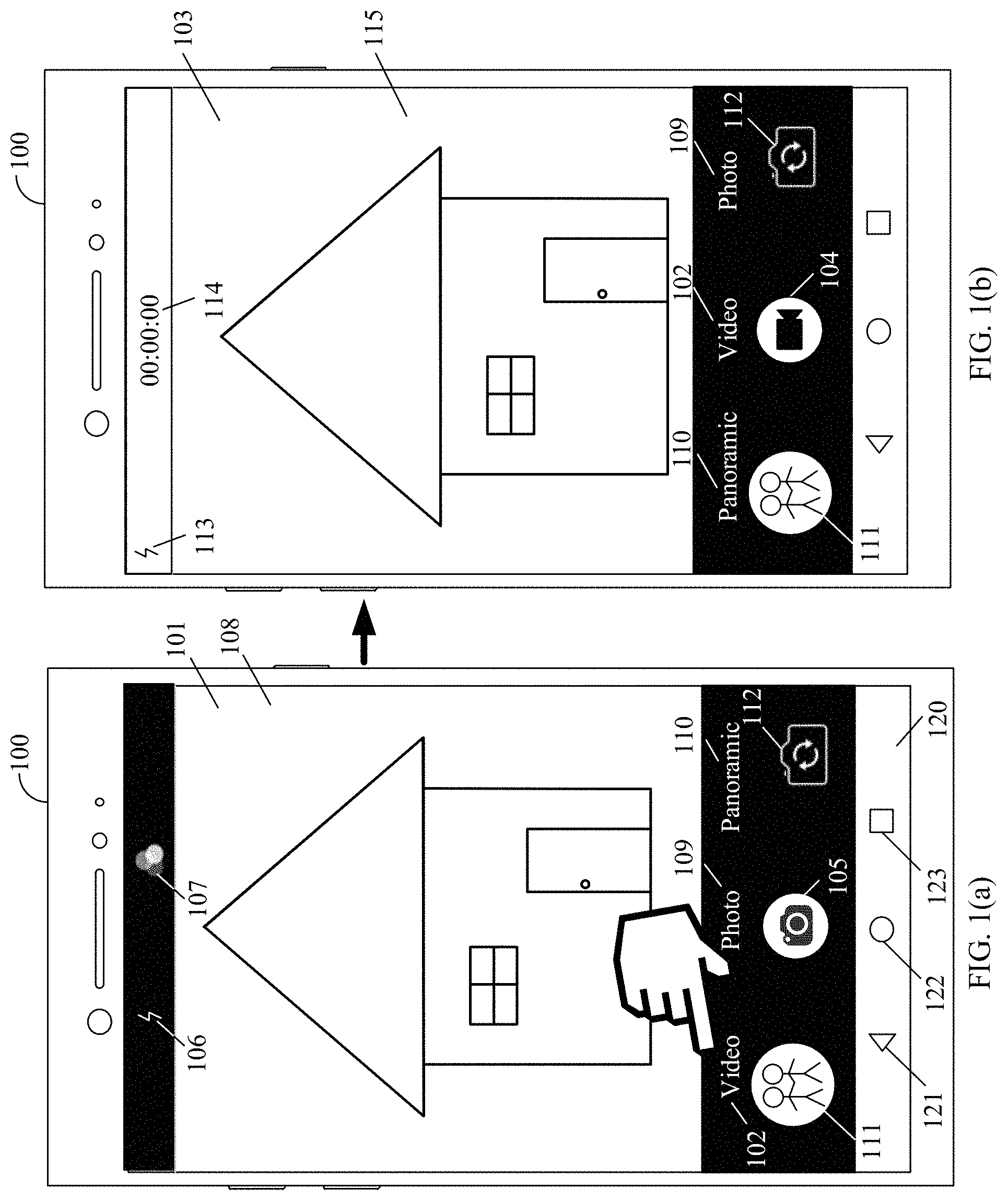 Patent US11785331 Figure 1 – Shooting control method and terminal