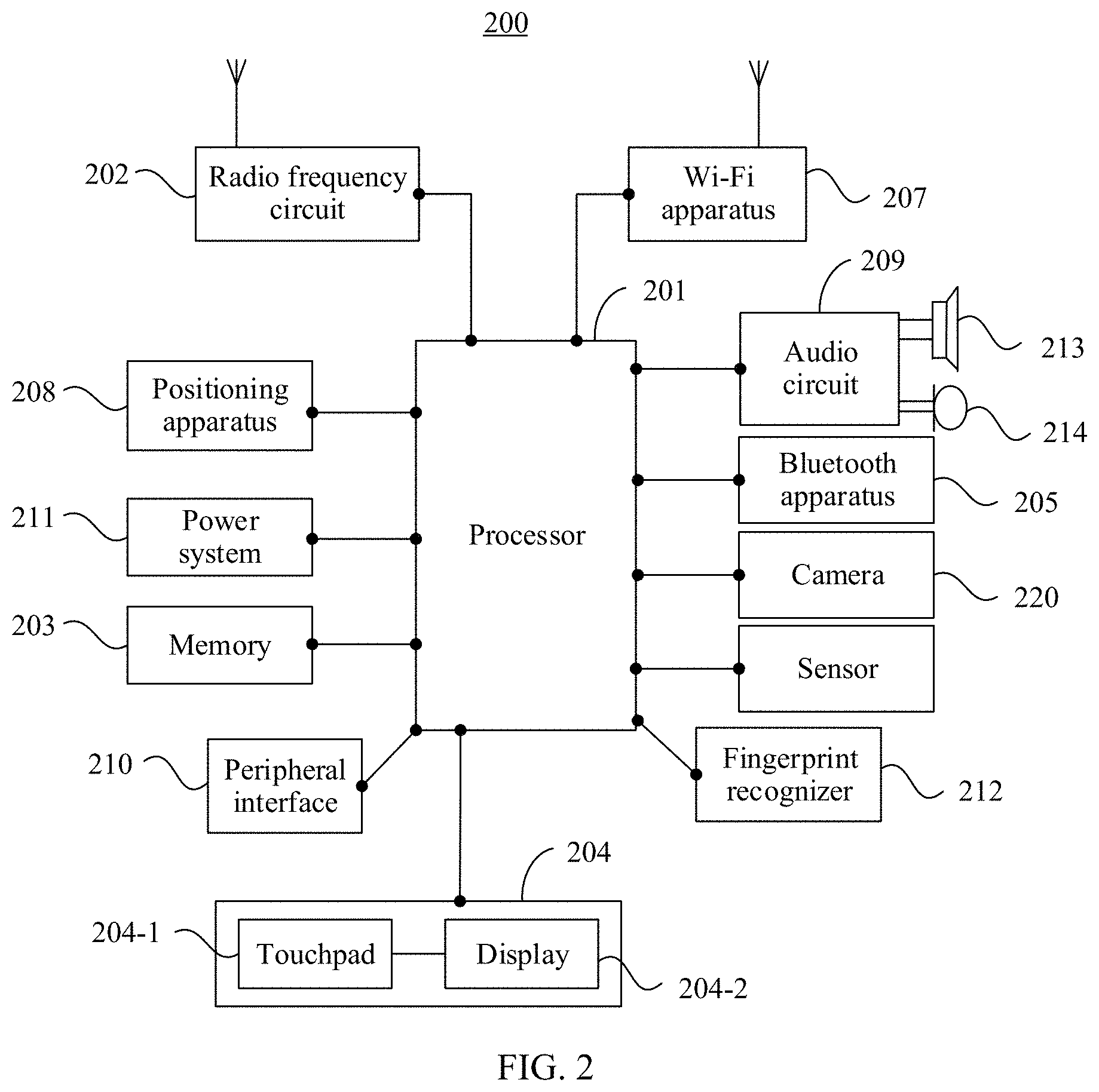 Patent US11785331 Figure 2 – Shooting control method and terminal