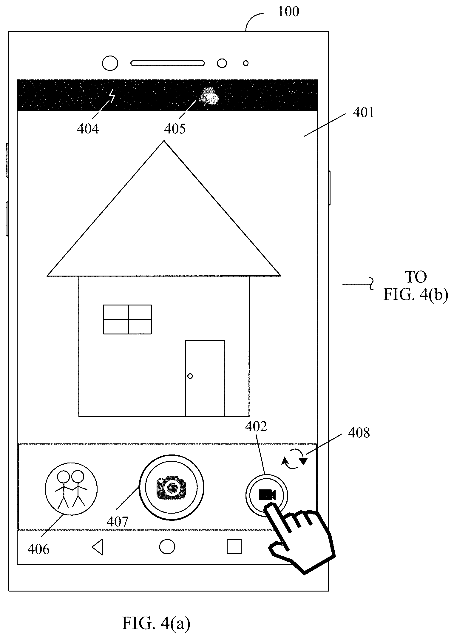 Patent US11785331 Figure 4 – Shooting control method and terminal