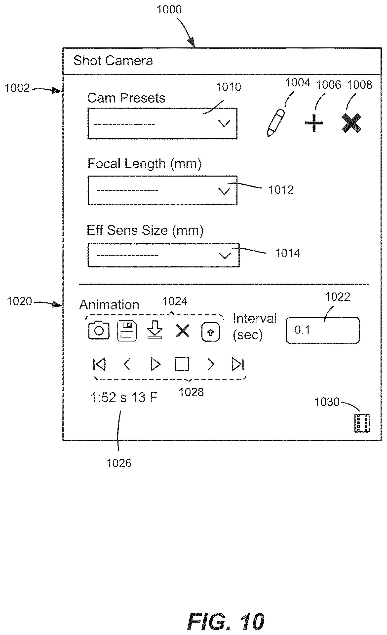 Patent US11785332 Figure 10 – Production shot design system