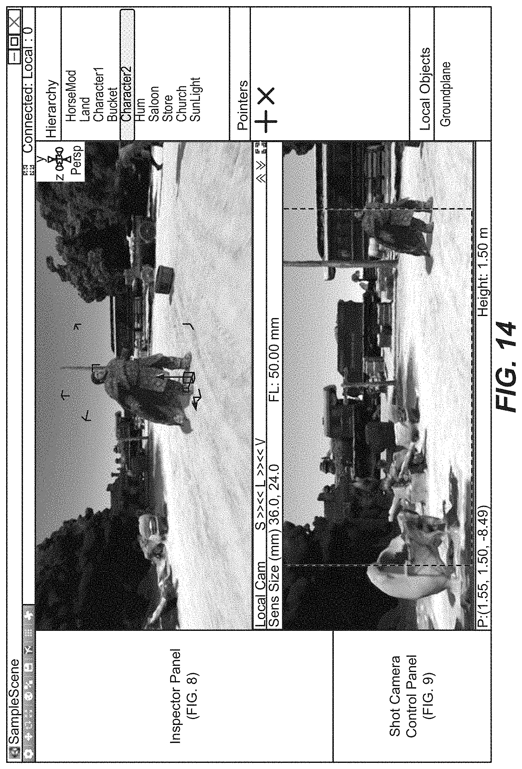 Patent US11785332 Figure 14 – Production shot design system