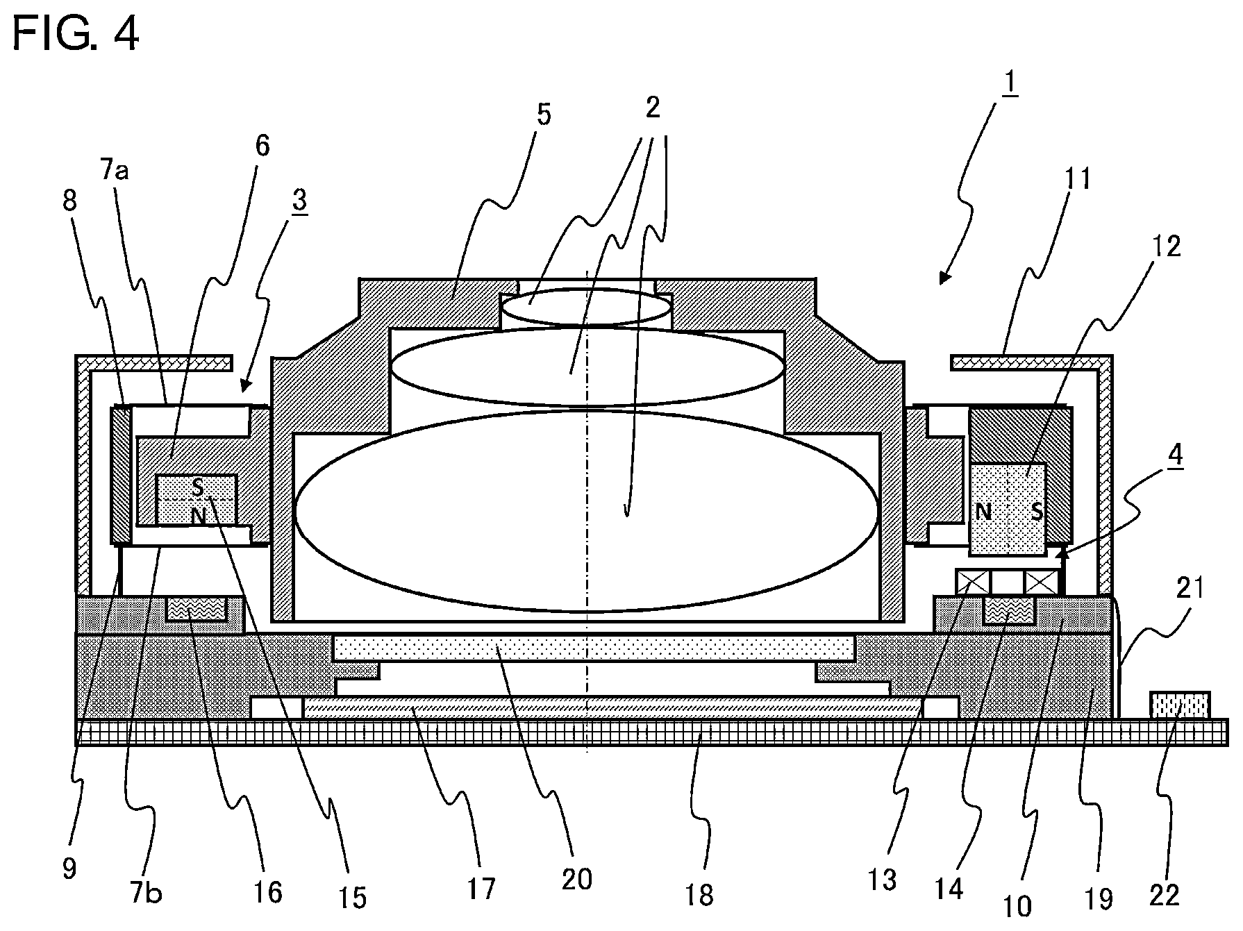 Patent US11785341 Figure 4 – Crosstalk correction method and actuator driver