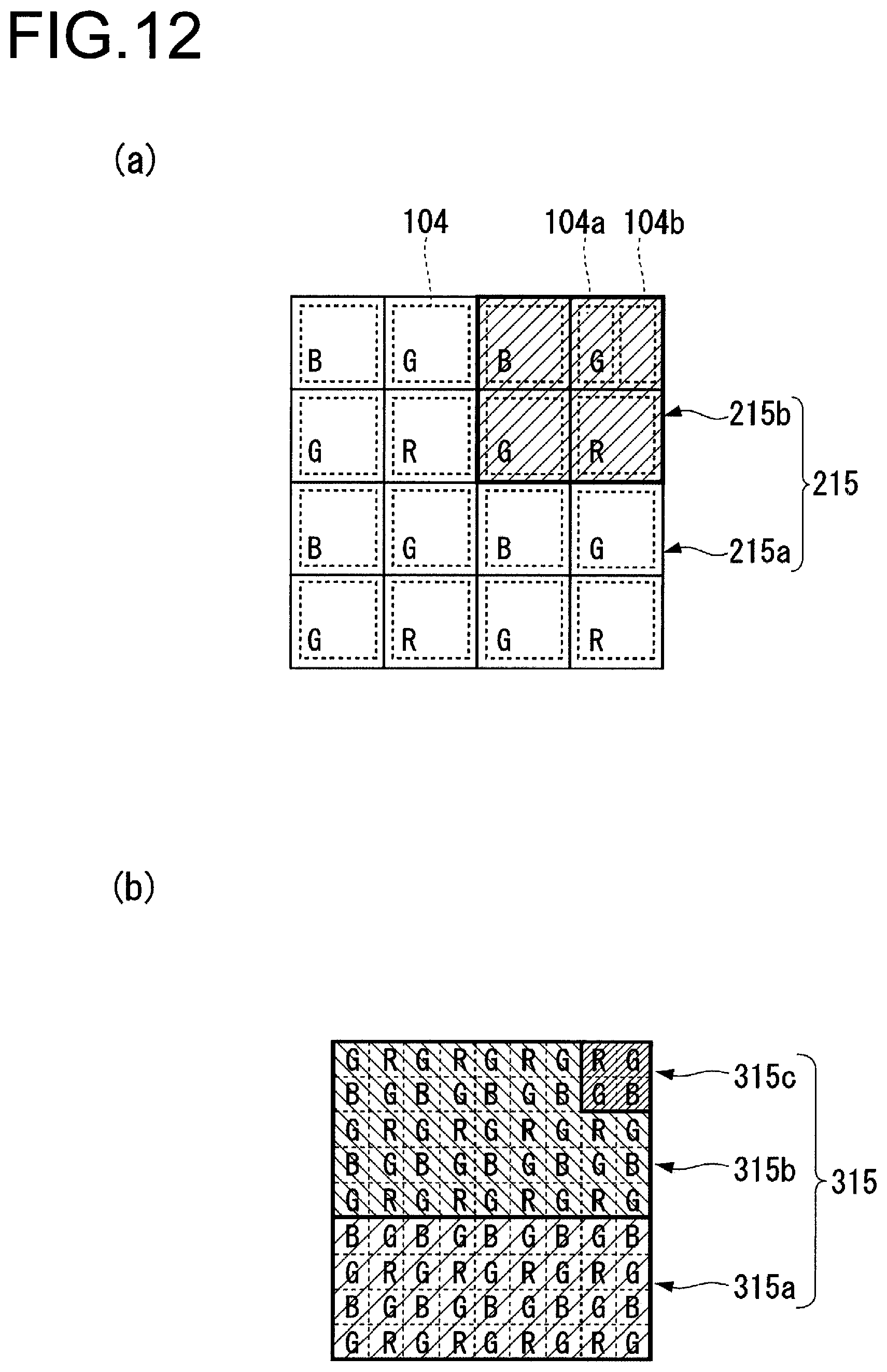 Patent US11785345 Figure 12 – Electronic device, imaging device, and imaging element for obtaining exposure of each area of image