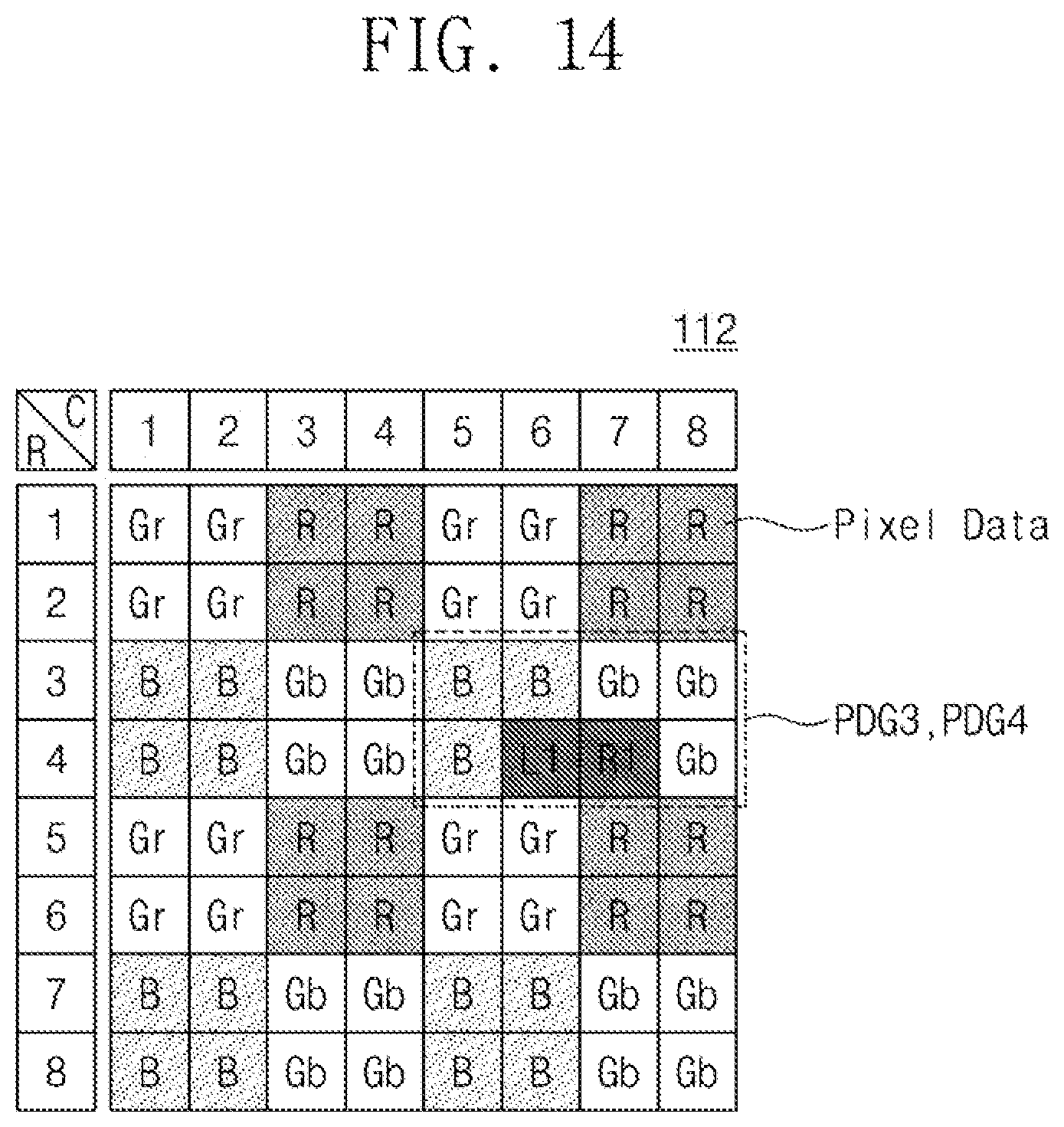 Patent US11785355 Figure 13 – Image sensor configured to improve artifact in binning mode