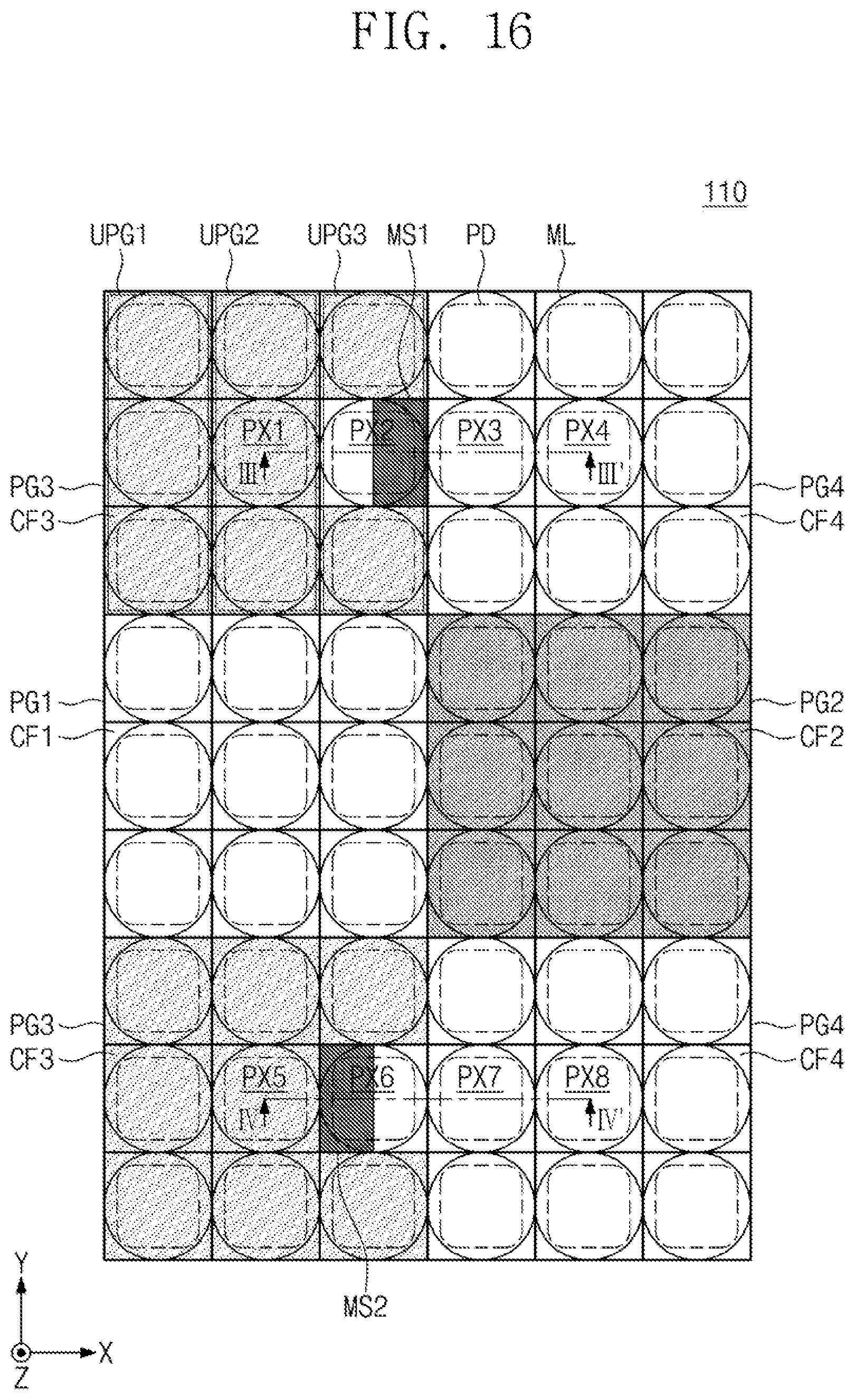 Patent US11785355 Figure 15 – Image sensor configured to improve artifact in binning mode