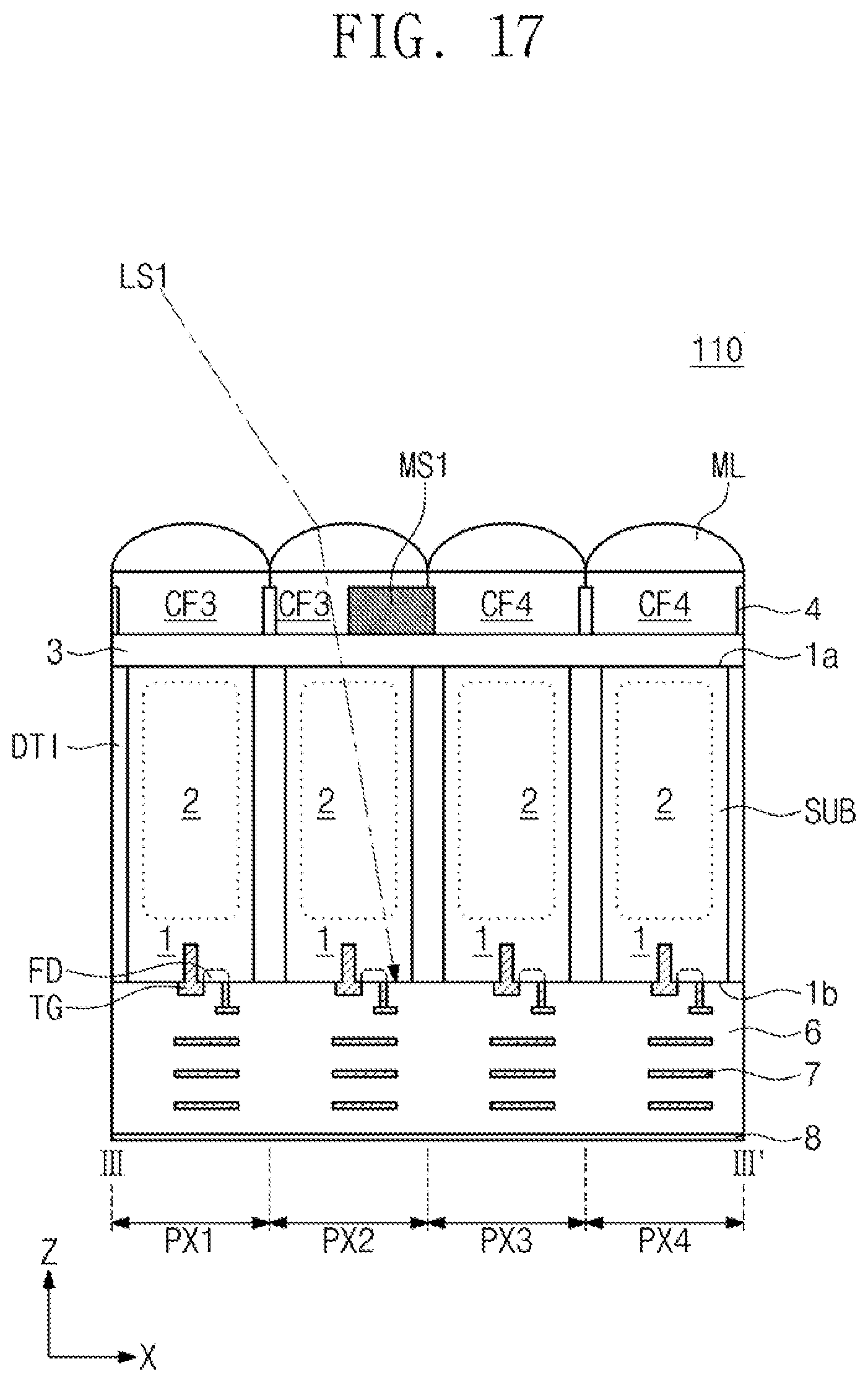 Patent US11785355 Figure 16 – Image sensor configured to improve artifact in binning mode
