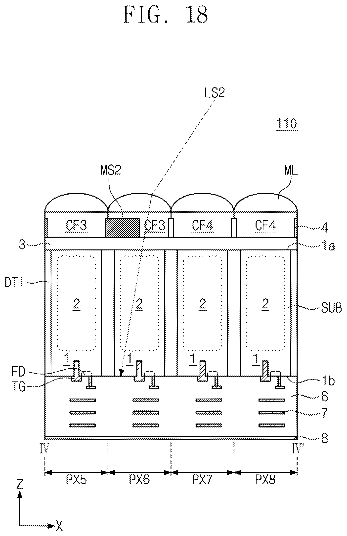Patent US11785355 Figure 17 – Image sensor configured to improve artifact in binning mode