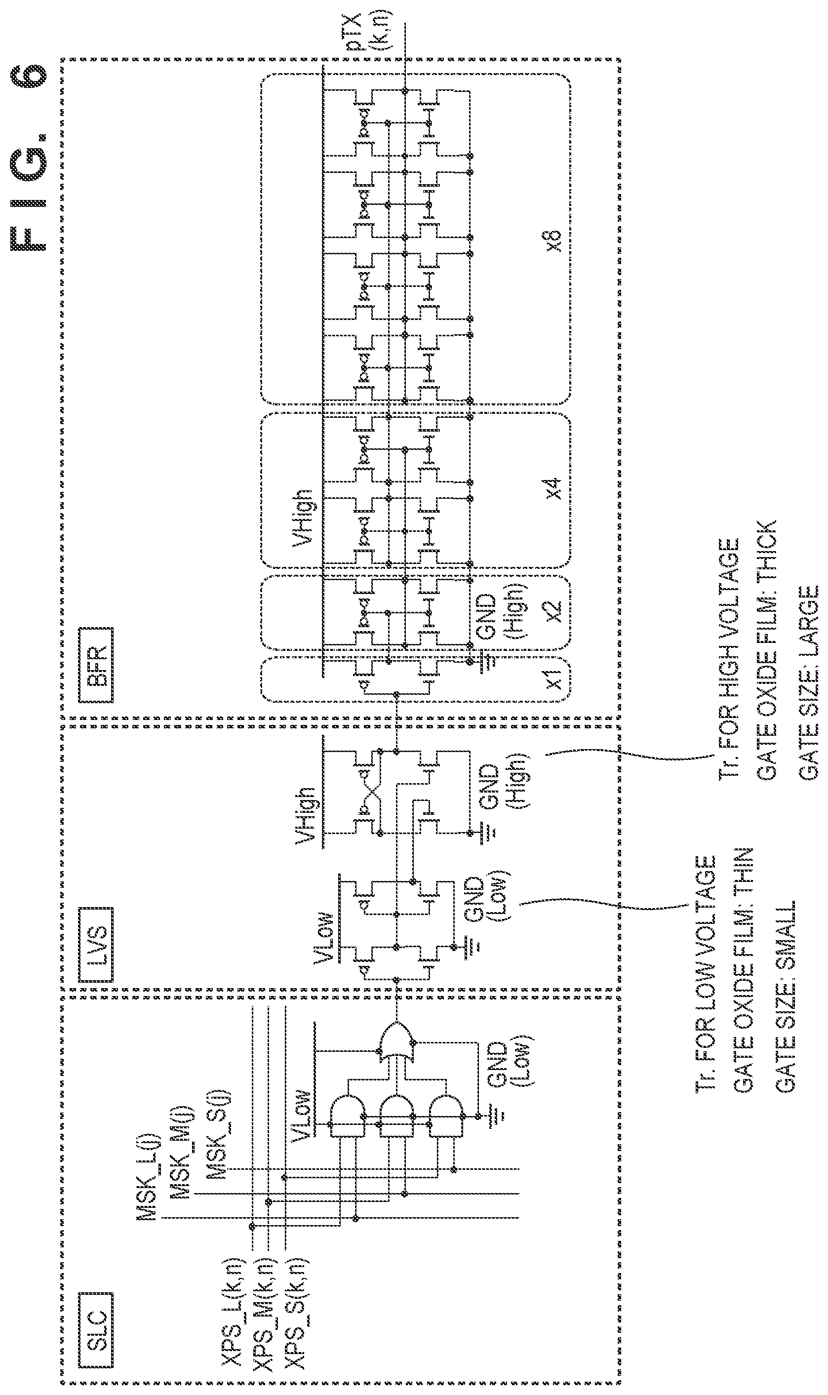 Patent US11785356 Figure 8 – Photoelectric conversion device with mask circuits