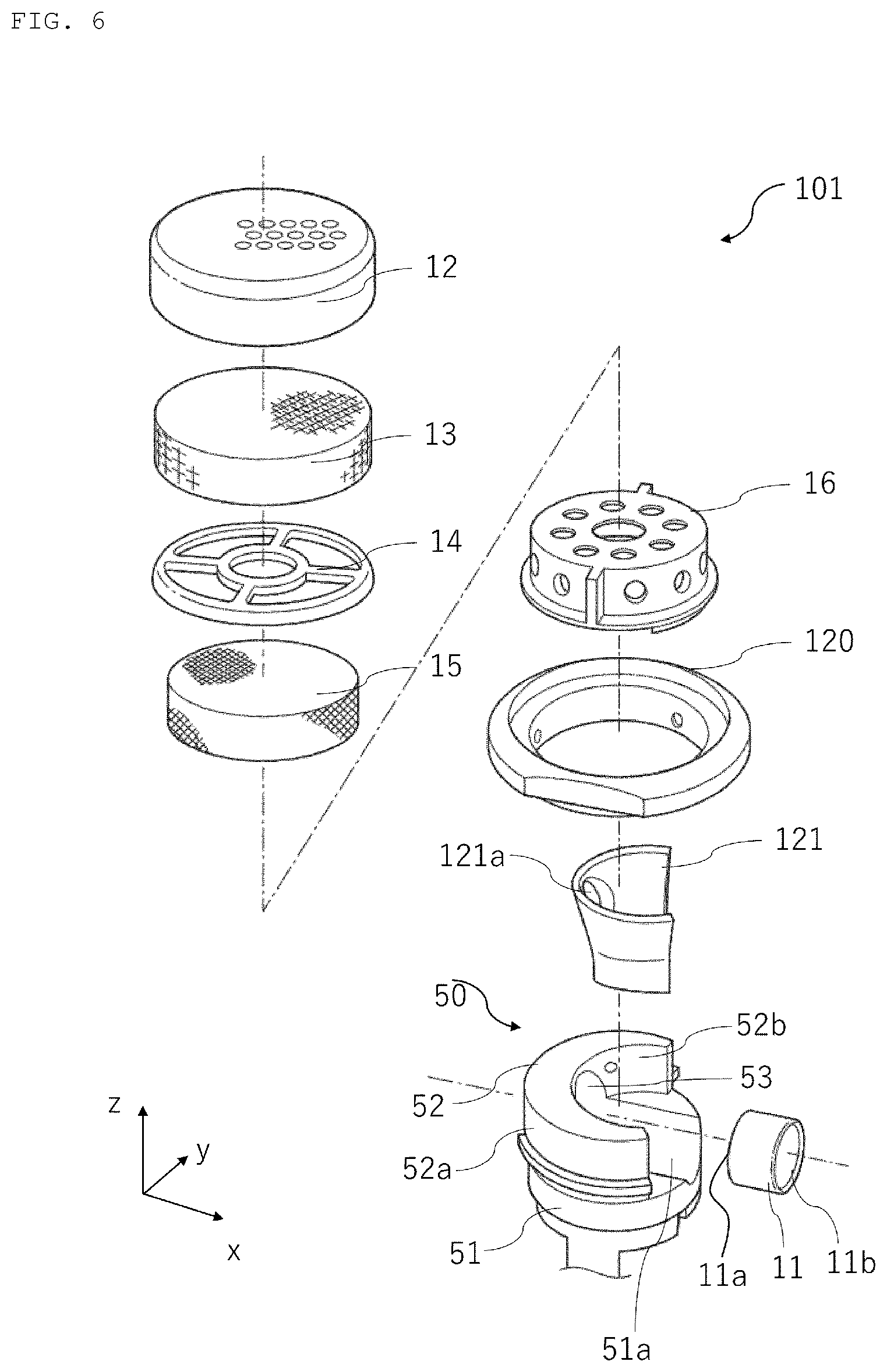 Patent US11785371 Figure 6 – Microphone