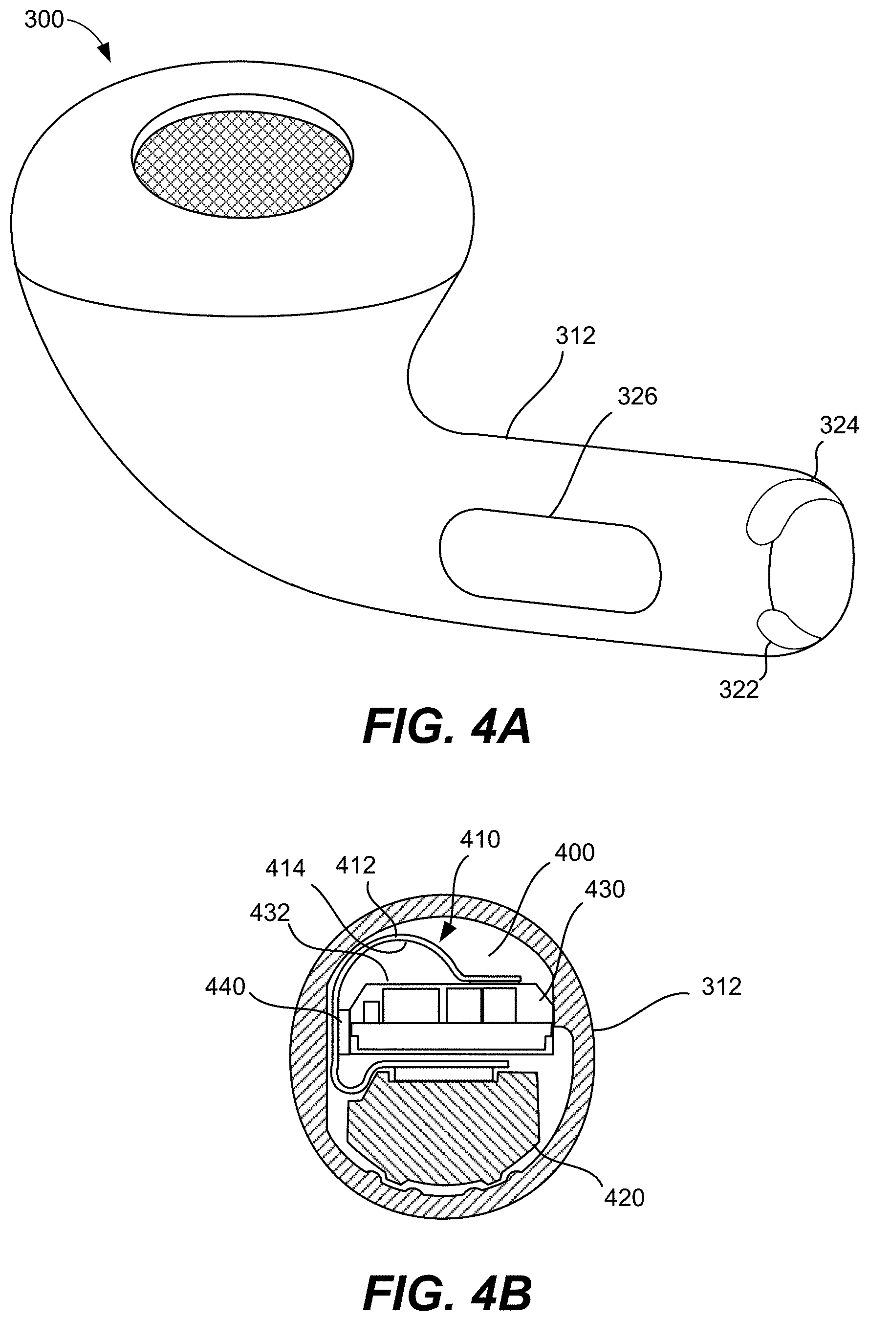 Patent US11785372 Figure 7 – Wireless listening device