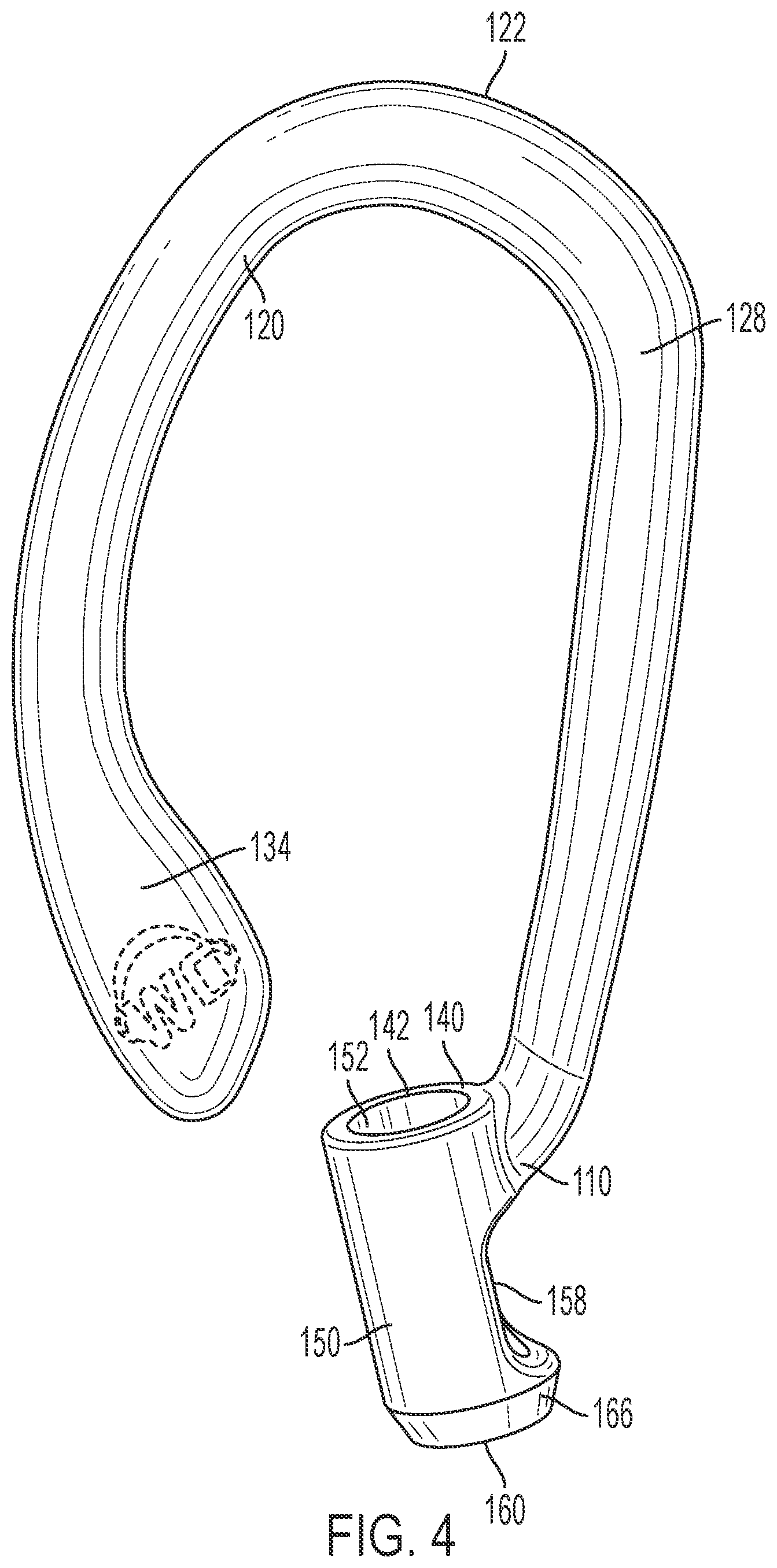 Patent US11785373 Figure 3 – Ear hooks