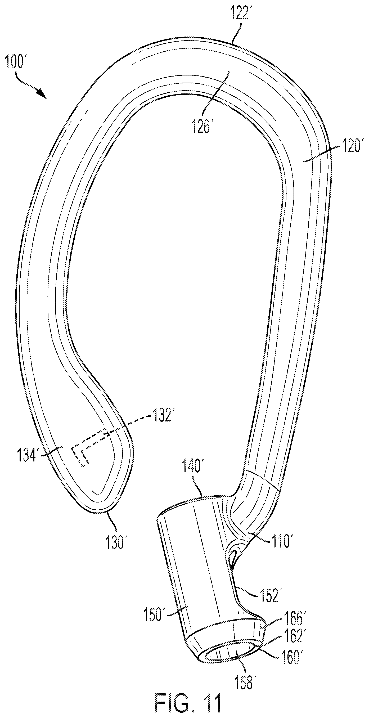 Patent US11785373 Figure 8 – Ear hooks