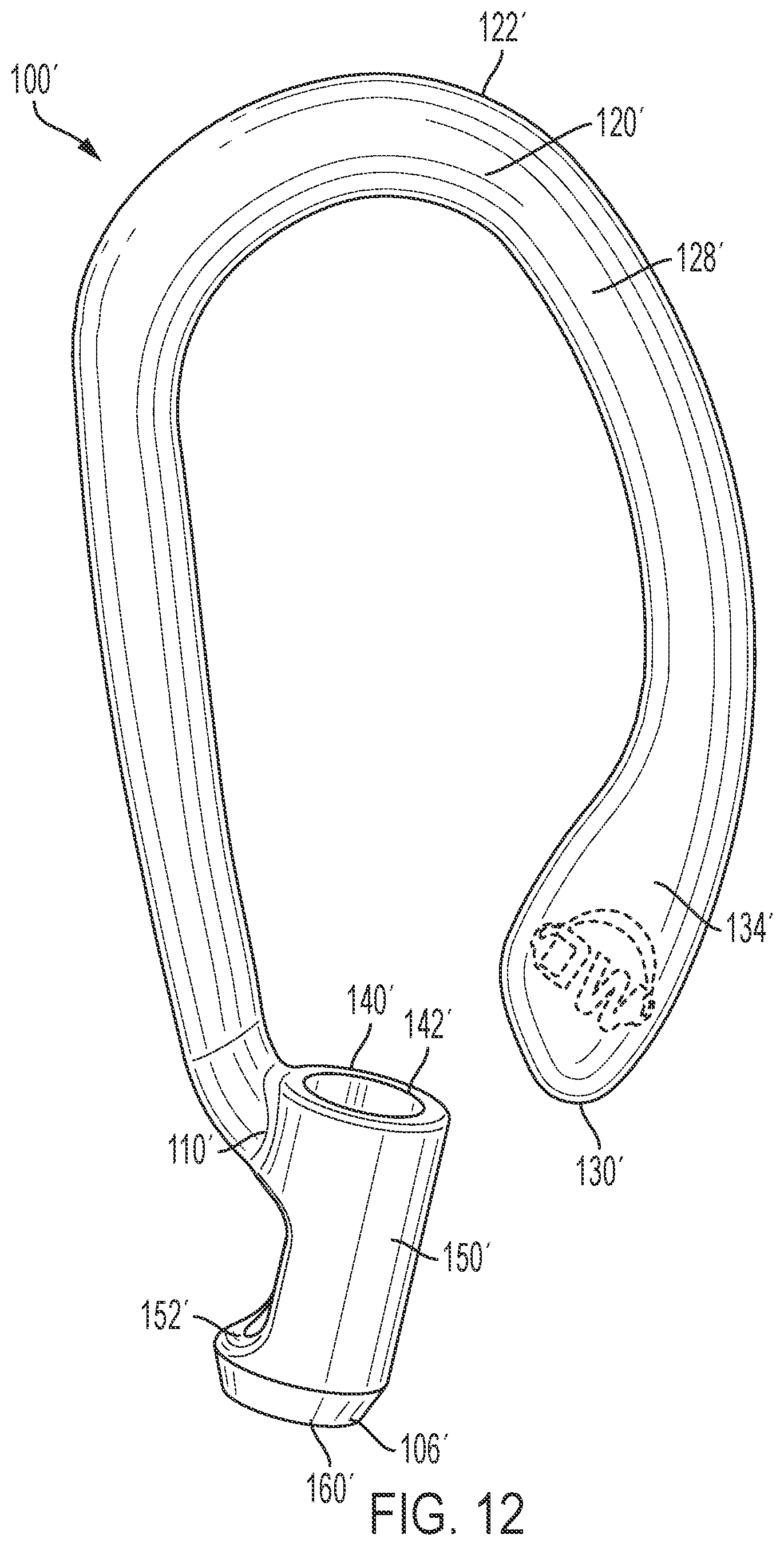 Patent US11785373 Figure 9 – Ear hooks