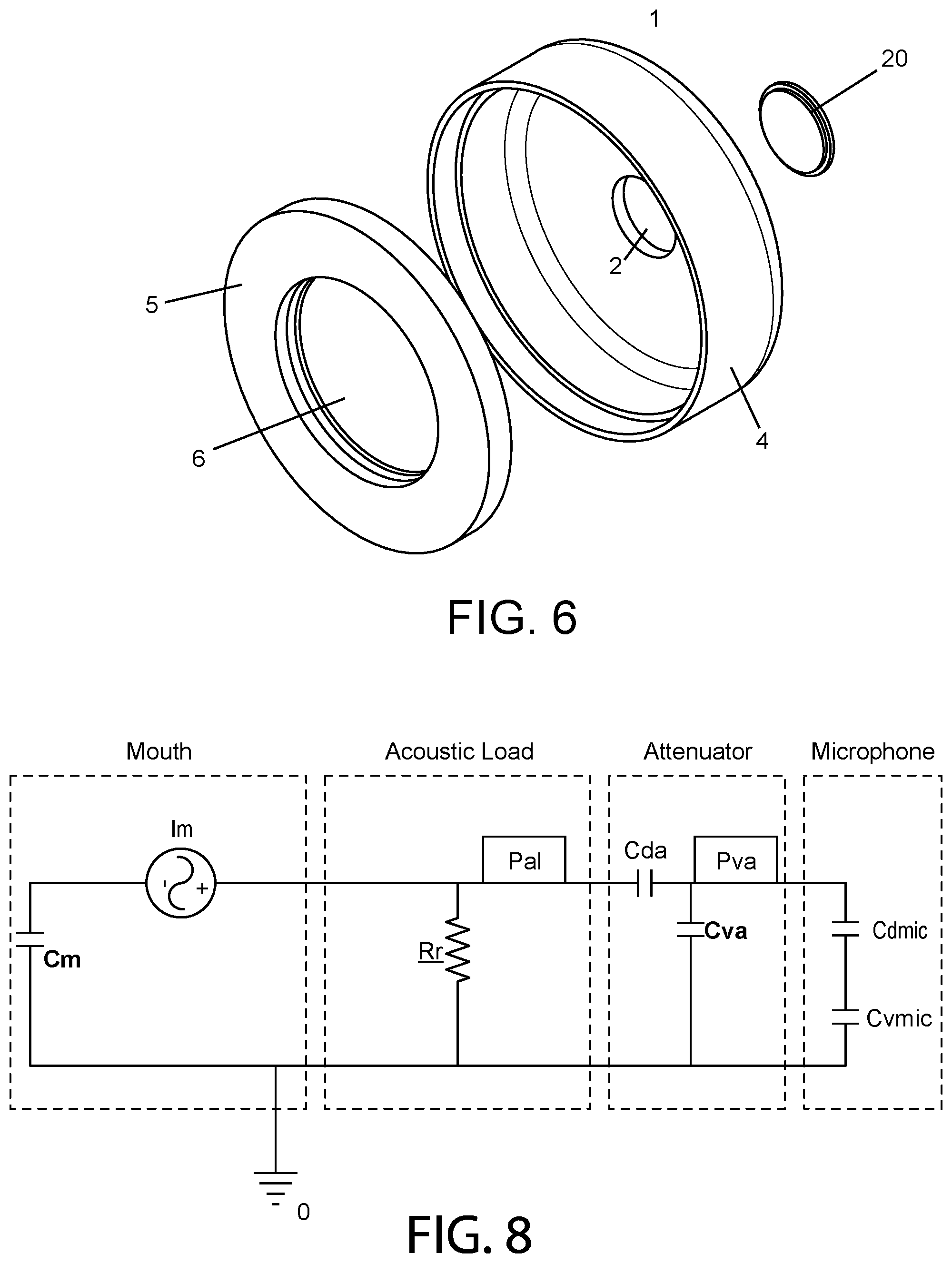 Patent US11785375 Figure 5 – Precisely controlled microphone acoustic attenuator with protective microphone enclosure