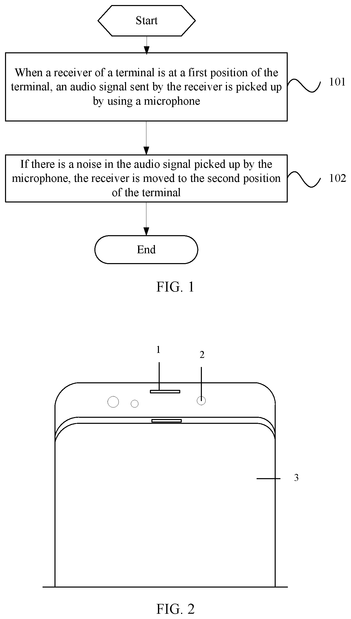 Patent US11785376 Figure 1 – Receiver control method and terminal